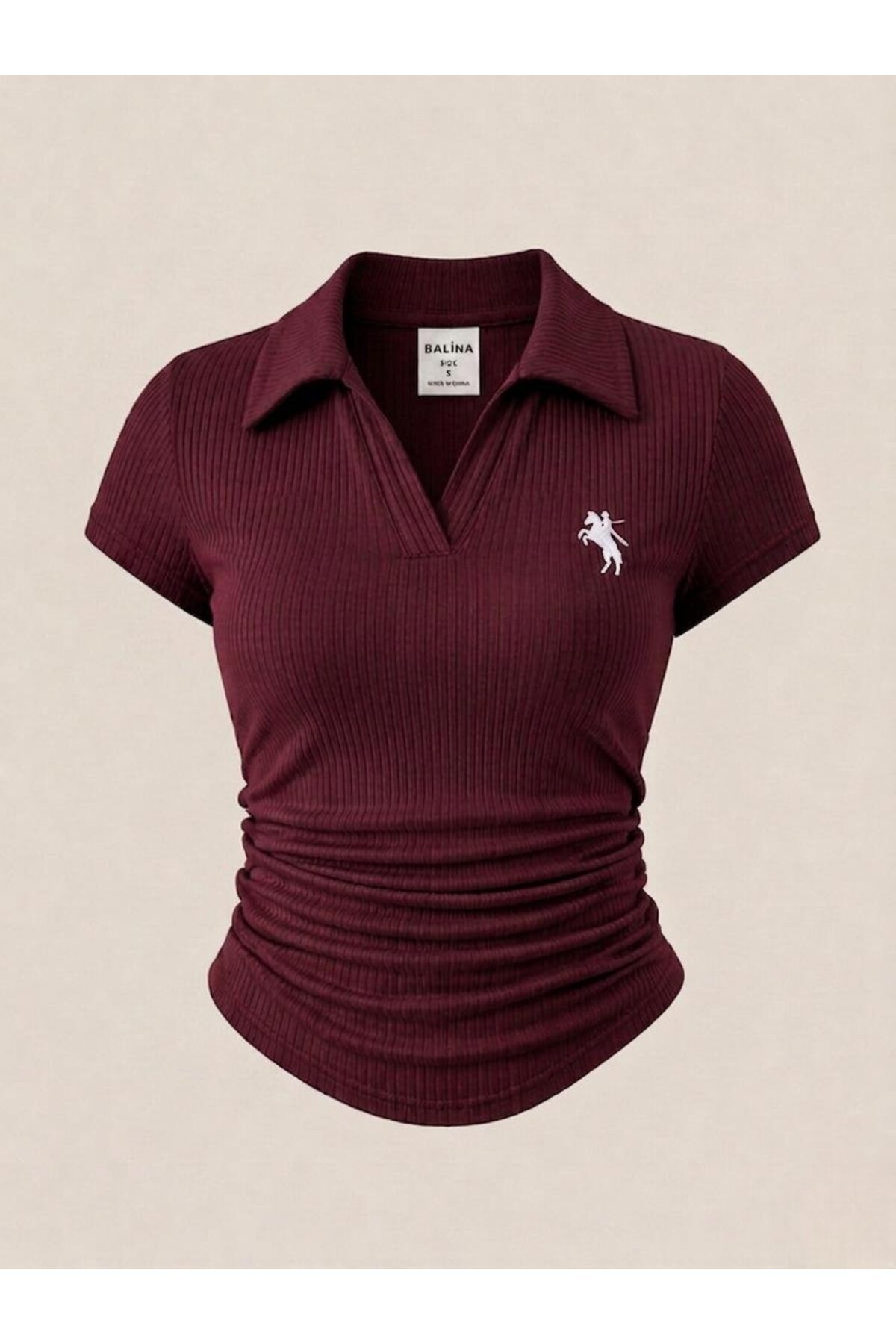 BALİNA  Polo Yaka Fitilli Premium Bluz - THE SOLO