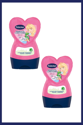 Bübchen Princess Rosalea 2’si 1 Arada Çocuk Şampuanı ve Saç Kremi 230 ML 2'li...