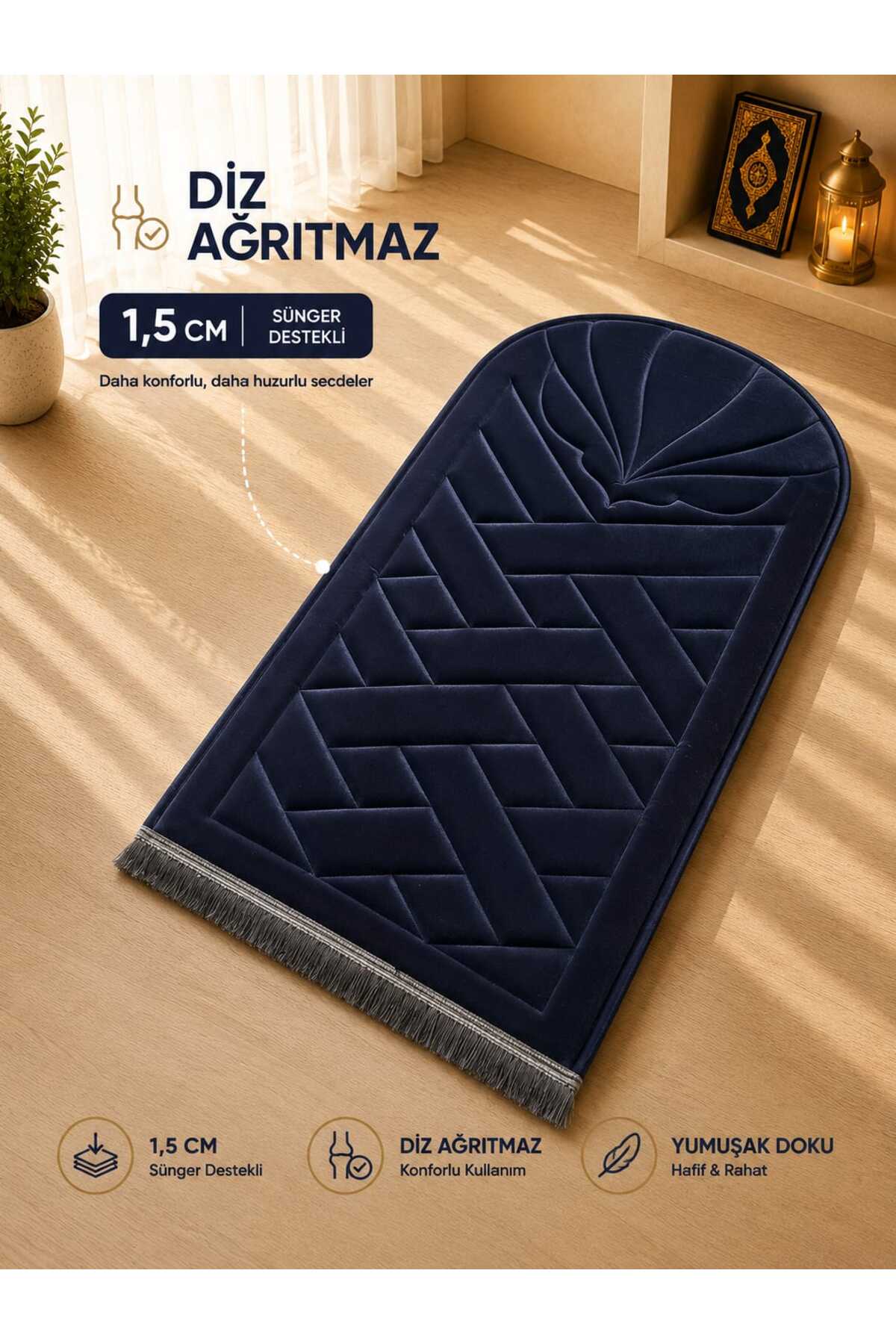 1.5 CM Sponge Supported Knee Painless Prayer Sheet Orthopedic Prayer Holder