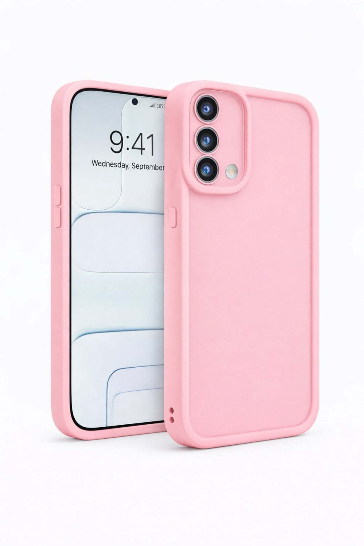 OPPO A74 4G Compatible Camera Protruding Matte Silicone Phone Case