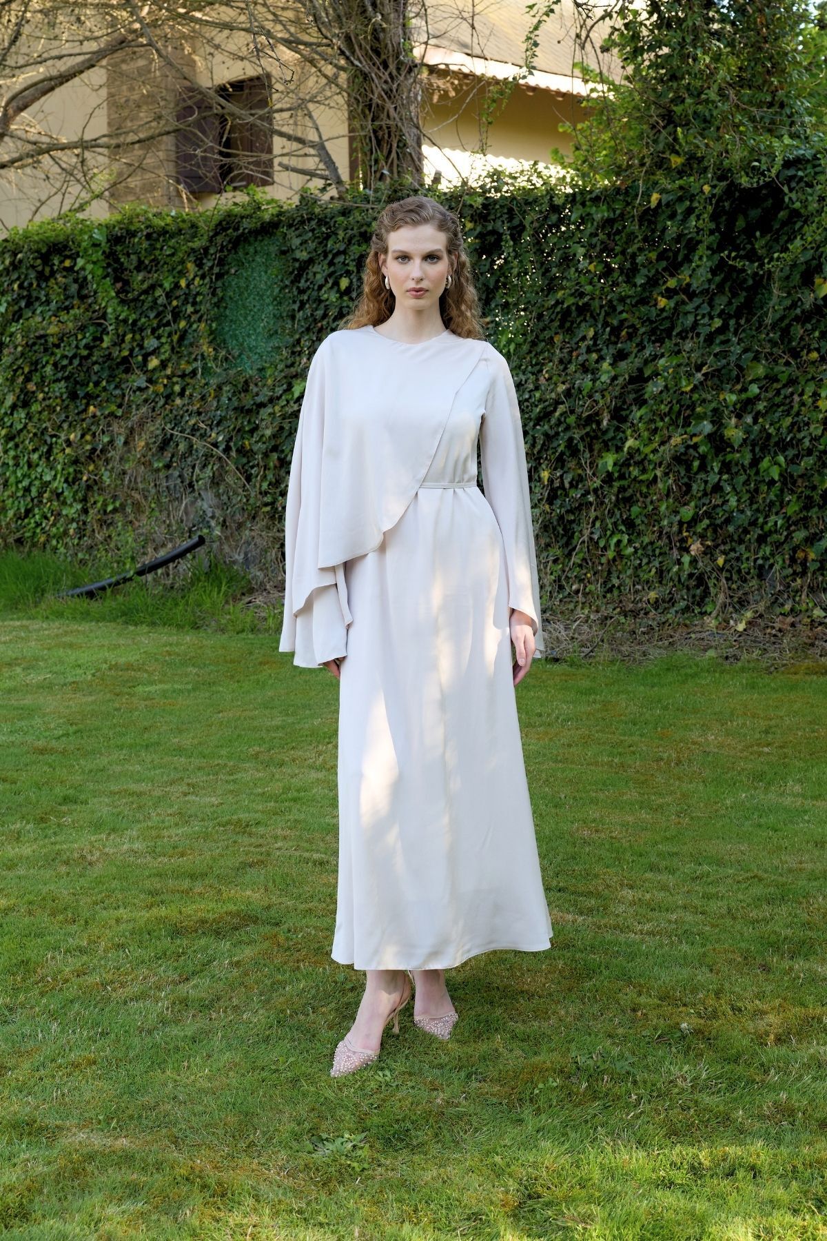 Ecru Modest Evening Dresses Models & Prices - 2026