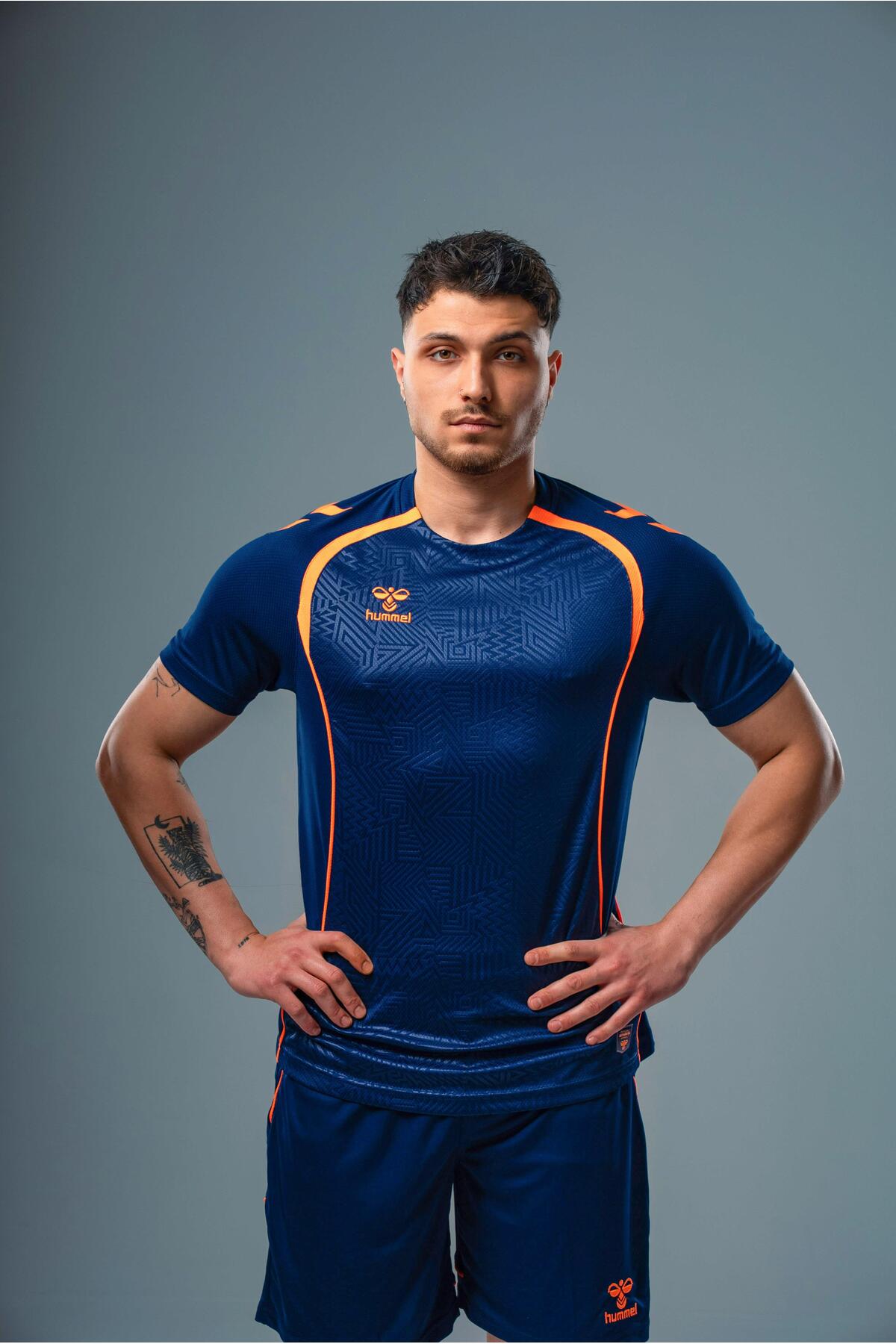 hummel Target Antrenman Tişört Lacivert