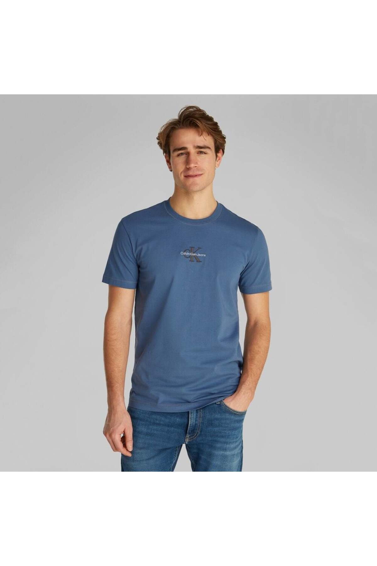 تیشرتمردانهCalvin Kleinآبی