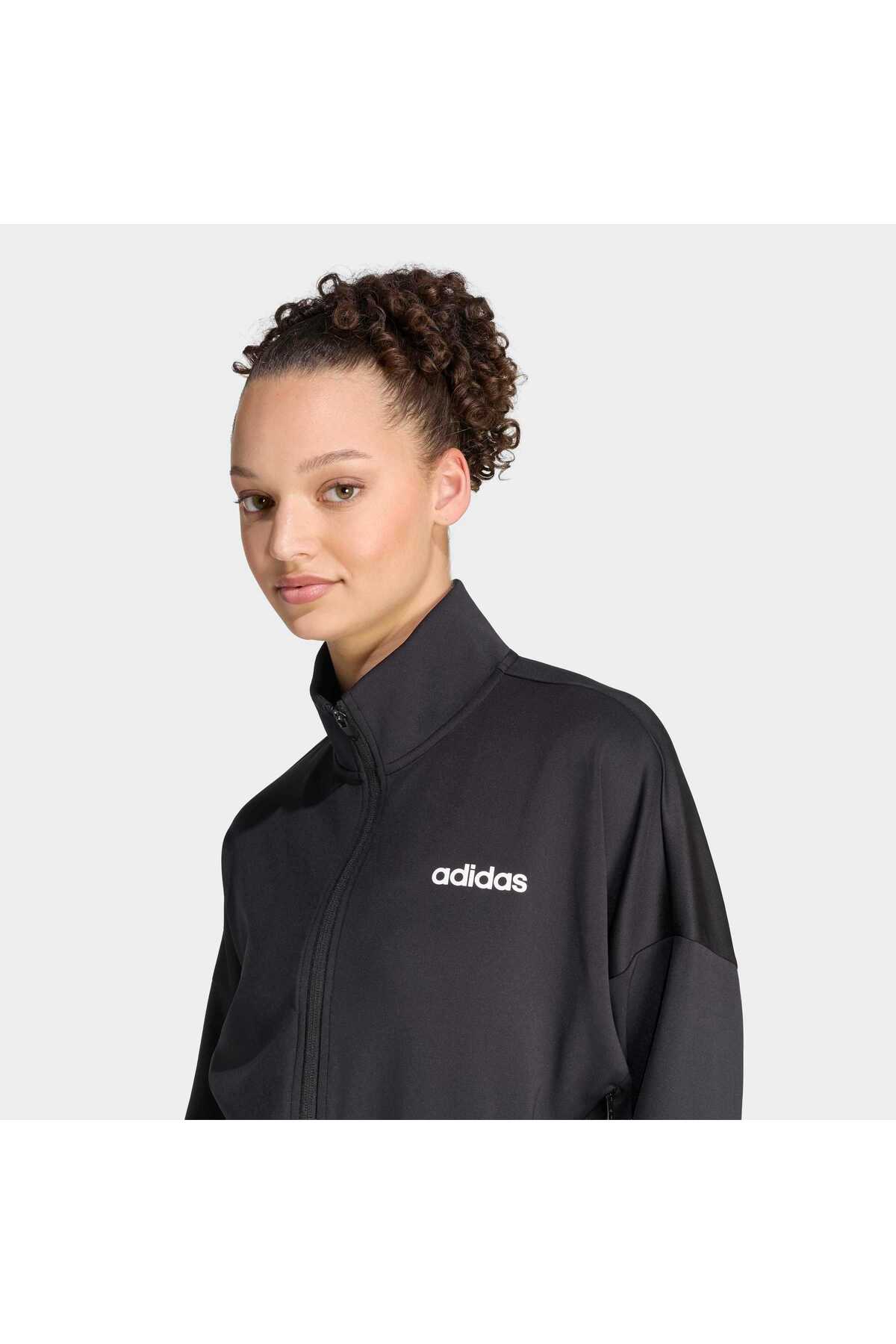 adidas Hyg Full Zip Kadın Spor Sweatshirt KV1692 görsel 5