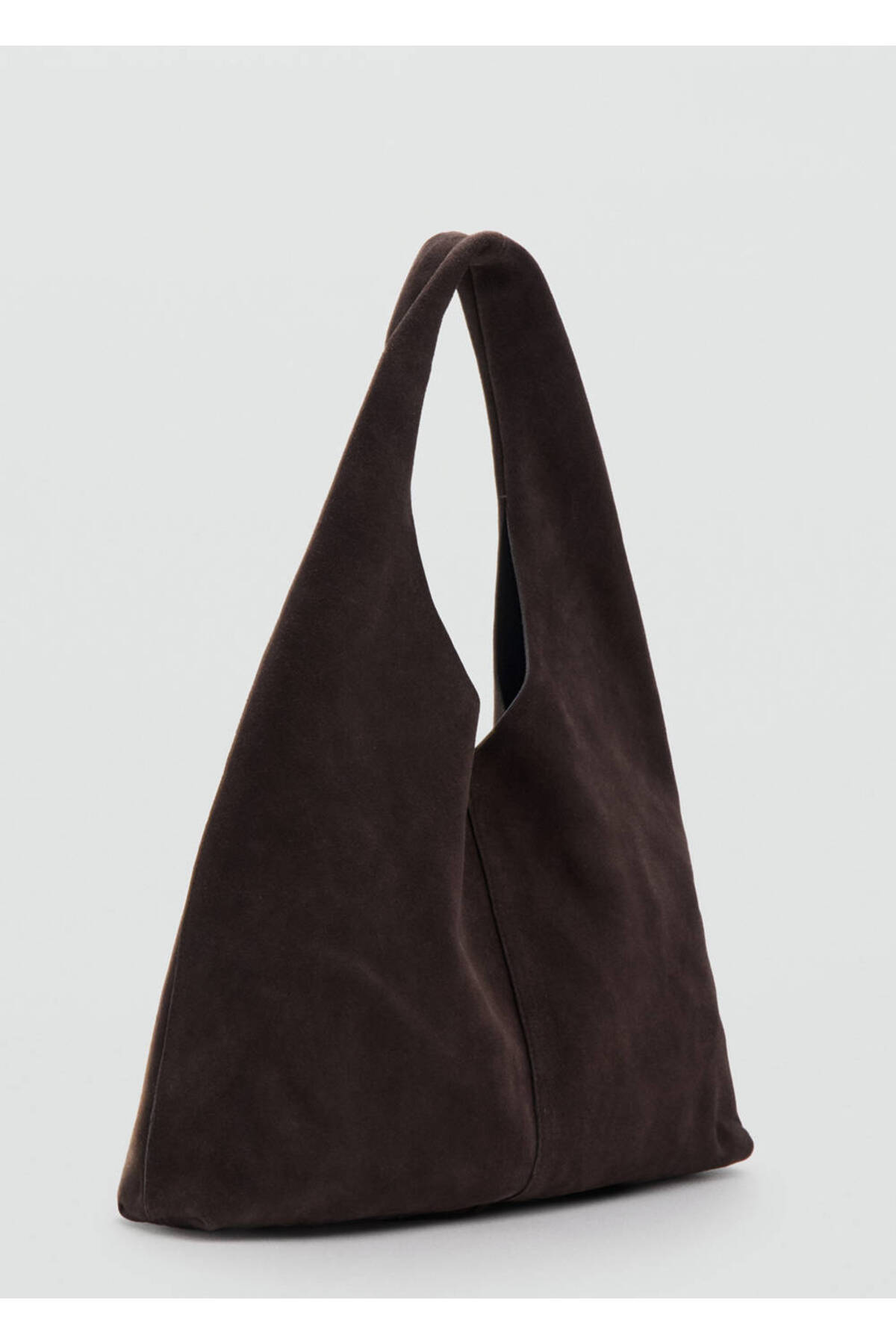 MANGO Woman Süet shopper çanta