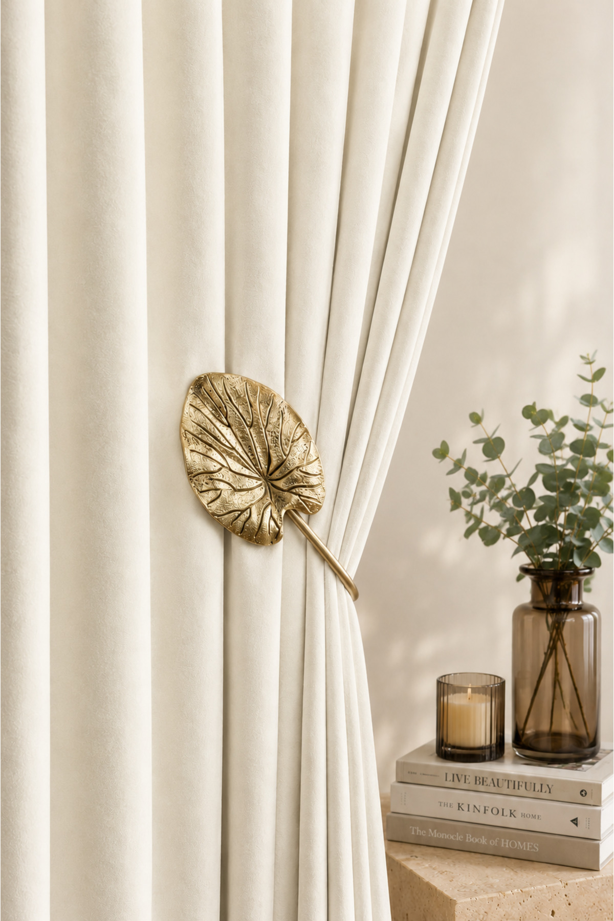 Victoria- Curtain Picking Apparatus Fund Curtain Holder Decorative Curtain Tying Accessory 1PC