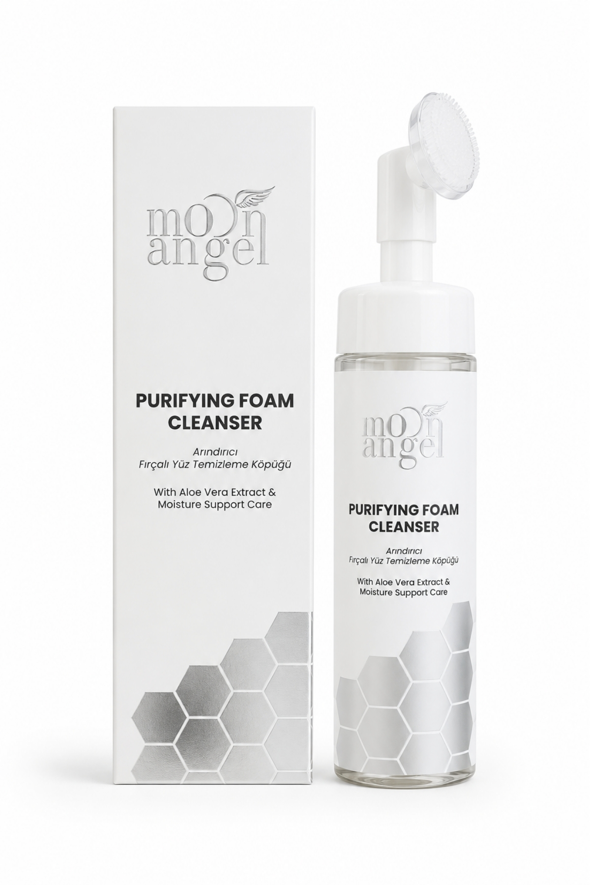 Purifying Foam Cleanser Fırçalı Yüz Temizleme Köpüğü Aloe Vera Özlü Temizleyici 150 ml — görsel 4 · 8685218400877