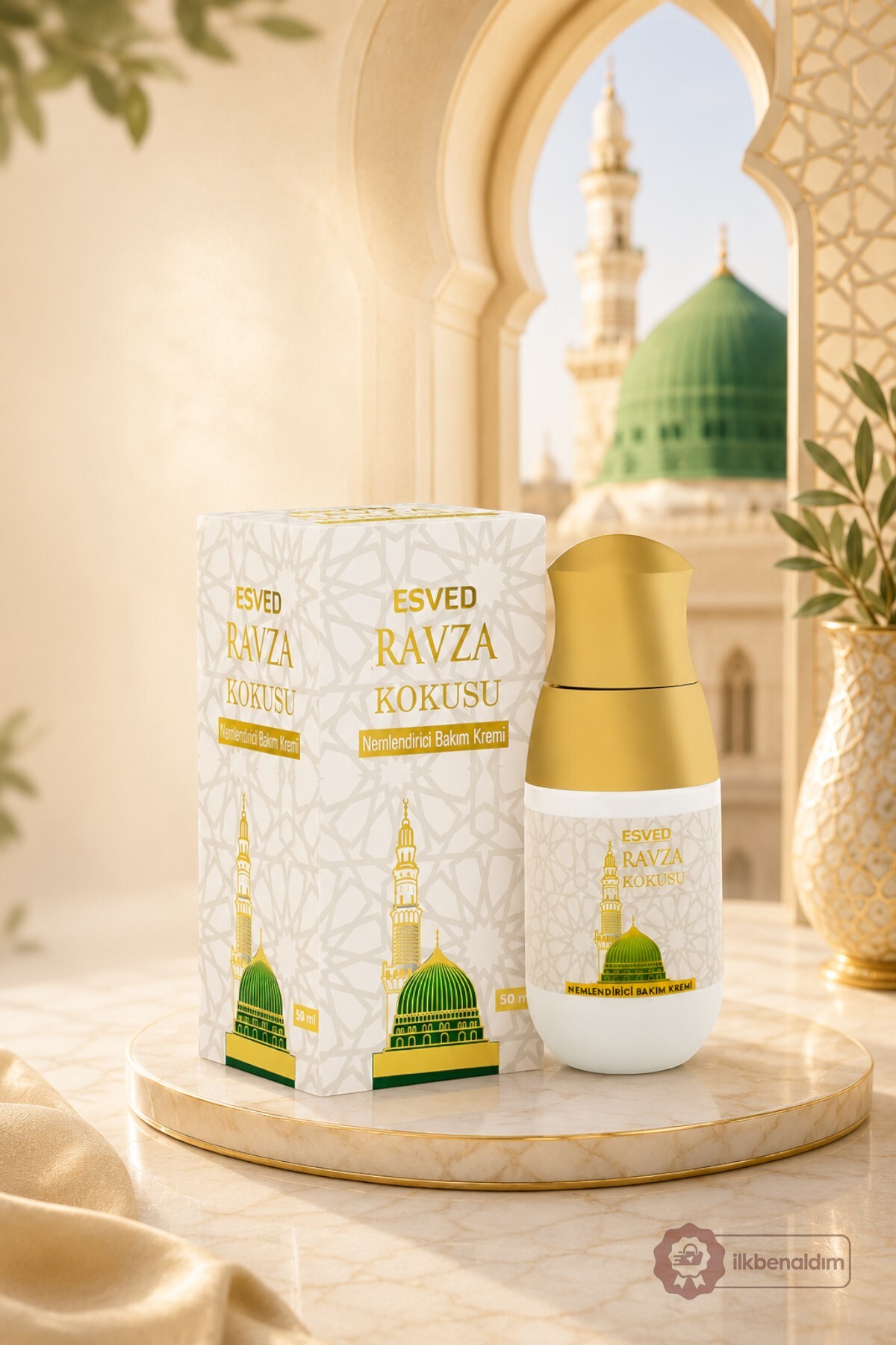 美容液 MUU R İlkbenaldim Medine Ravza Kokusu Nemlendirici Bakım Kremi 50Ml