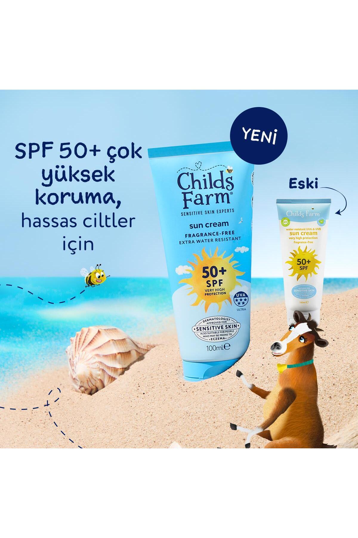 کرم ضد آفتاب کودک SPF 50+، ۱۰۰ میلی لیتر - بدون عطر — 100114920 — تصویر 2 از 8