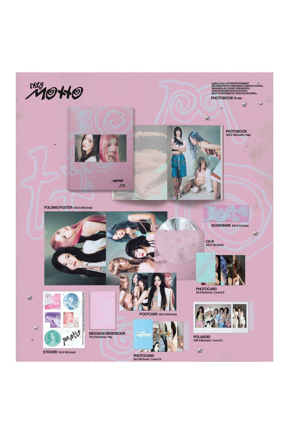 Kpop Dünyasi ITZY – [Motto] (PHOTOBOOK Ver.) - A Ver. - Fiyatı