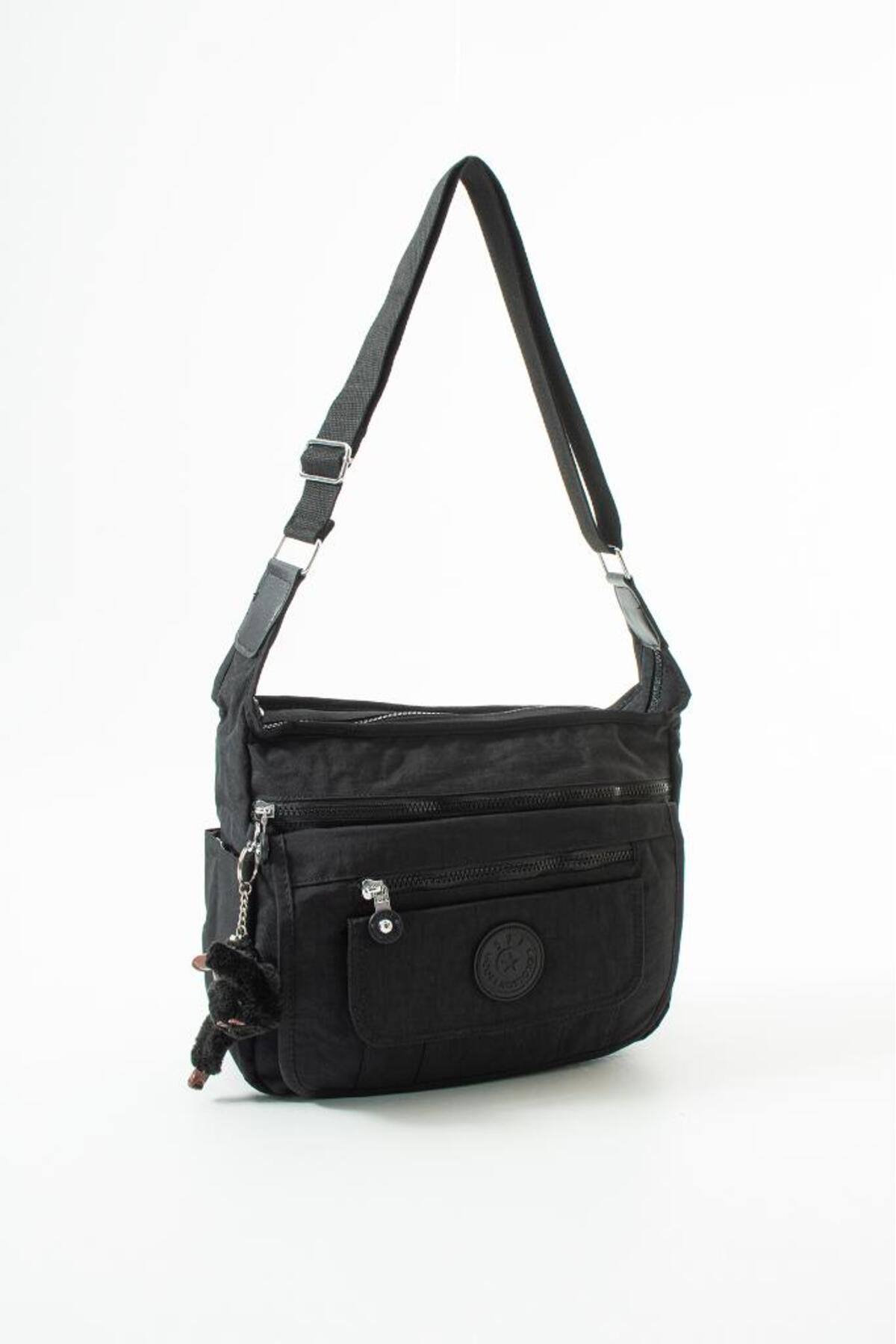 Baginn Postacı Okul Çantası Çapraz Askılı Büyük Boy 33*25 Cm Askı Uzunluğu 130 Cm Çok Cepli 571 Omuz Çanta görsel 3