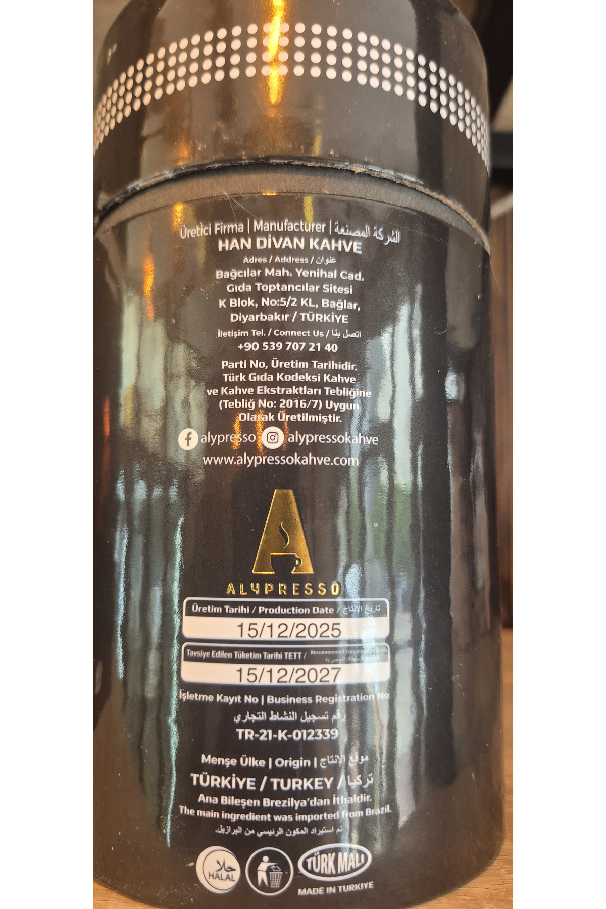 完売品 alo エスプレッソ Alypresso Granül Kahve - Fiyatı