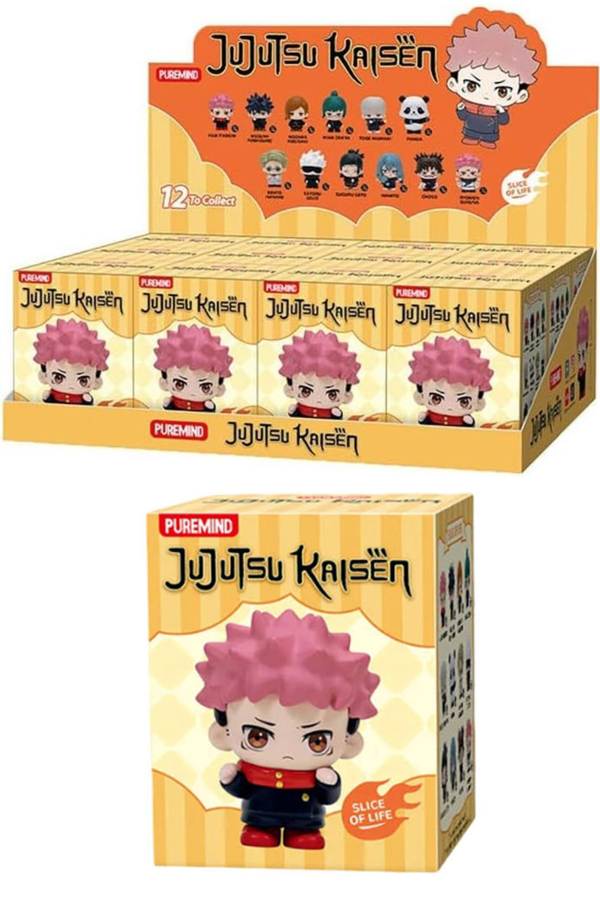 Beta Yayınları Jujutsu Kaisen 12pc Mini Figure Blind Box Set