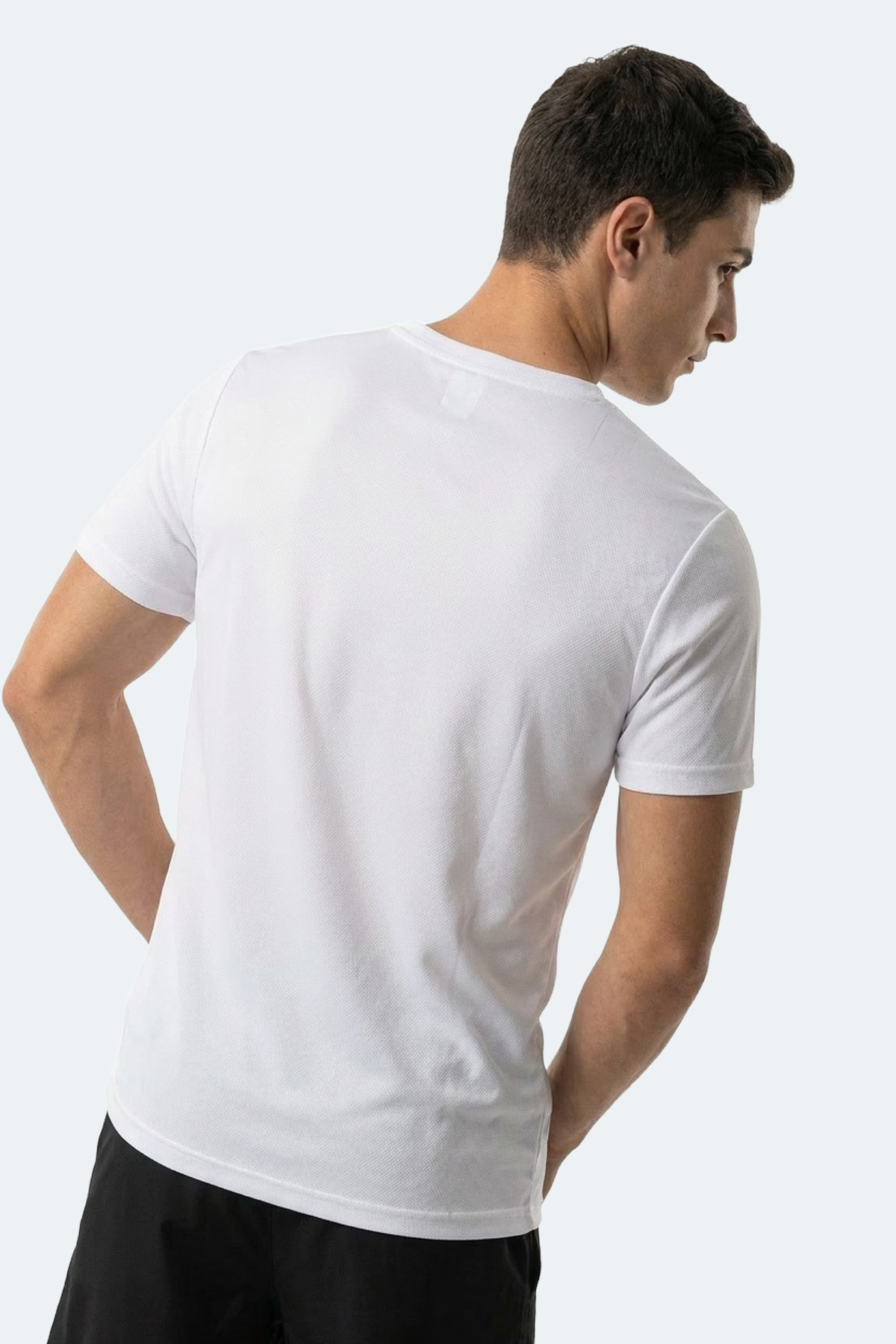 Slazenger HERRERA Erkek Beyaz Tişört görsel 4