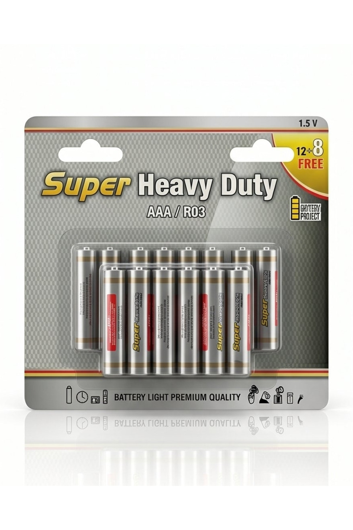 REDTAG AAA Batteries 20 Pieces Pack