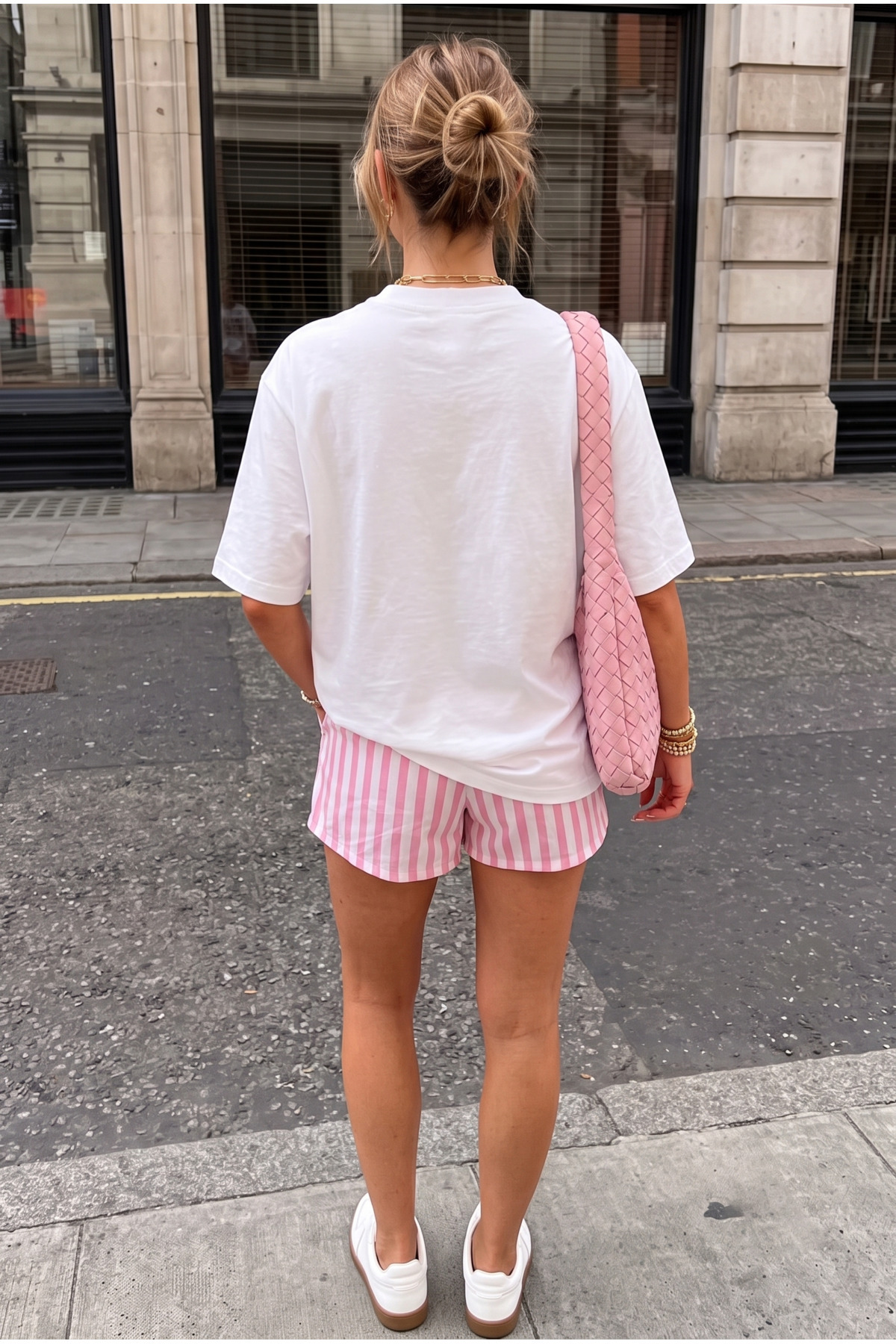 uyguntarz Vintage Retro Pembe Pink Baskılı Tasarım Tshirt görsel 2