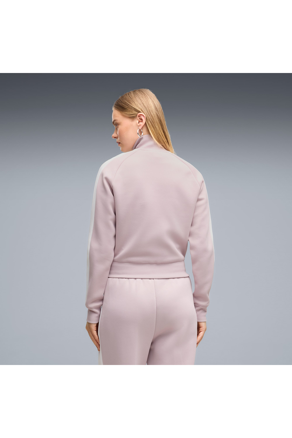 Puma T7 Kadın Pembe Ceket (629796-58) görsel 2