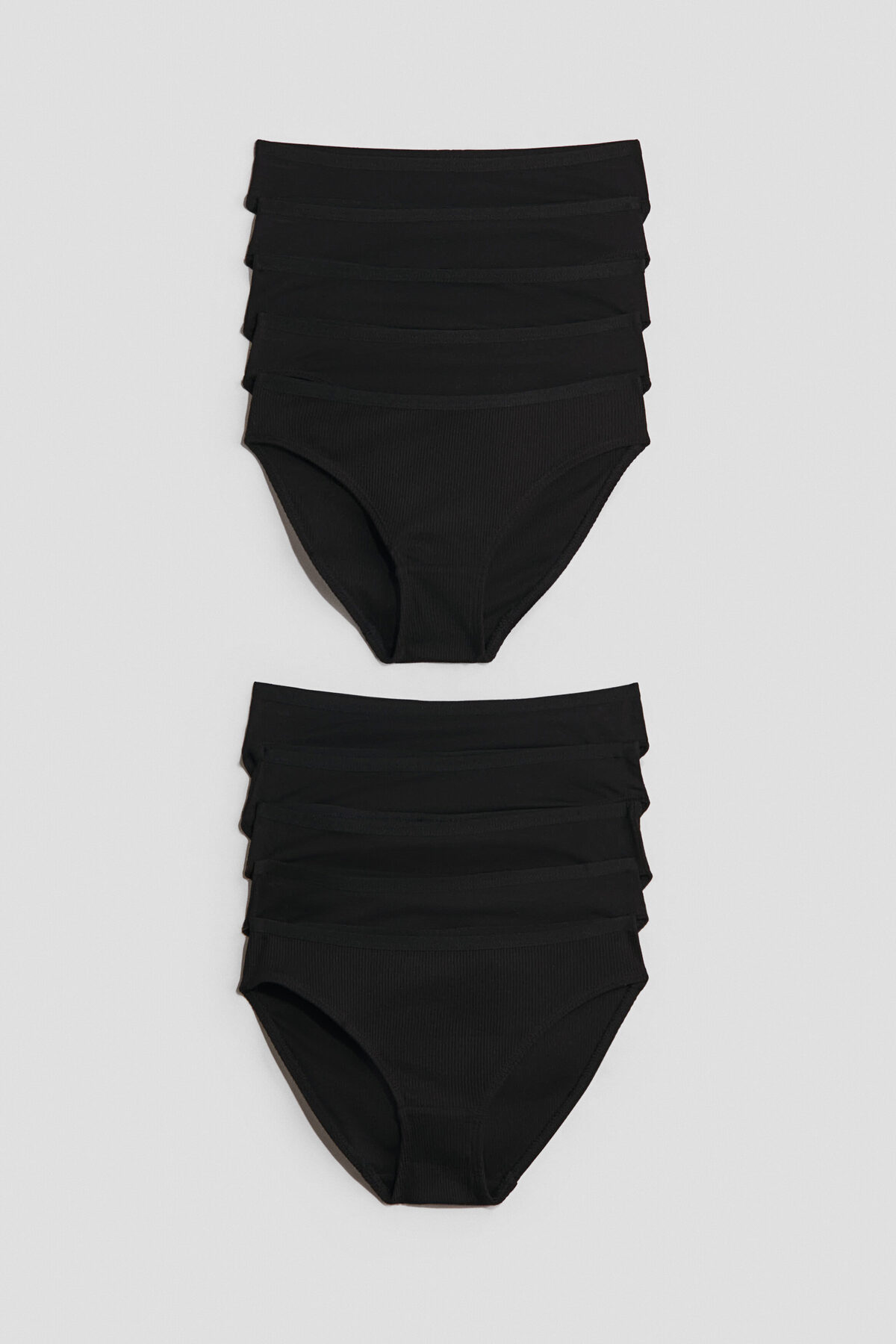 شورت نخی بسته 10 عددی اچ اند ام شورت اسلیپ H&M
