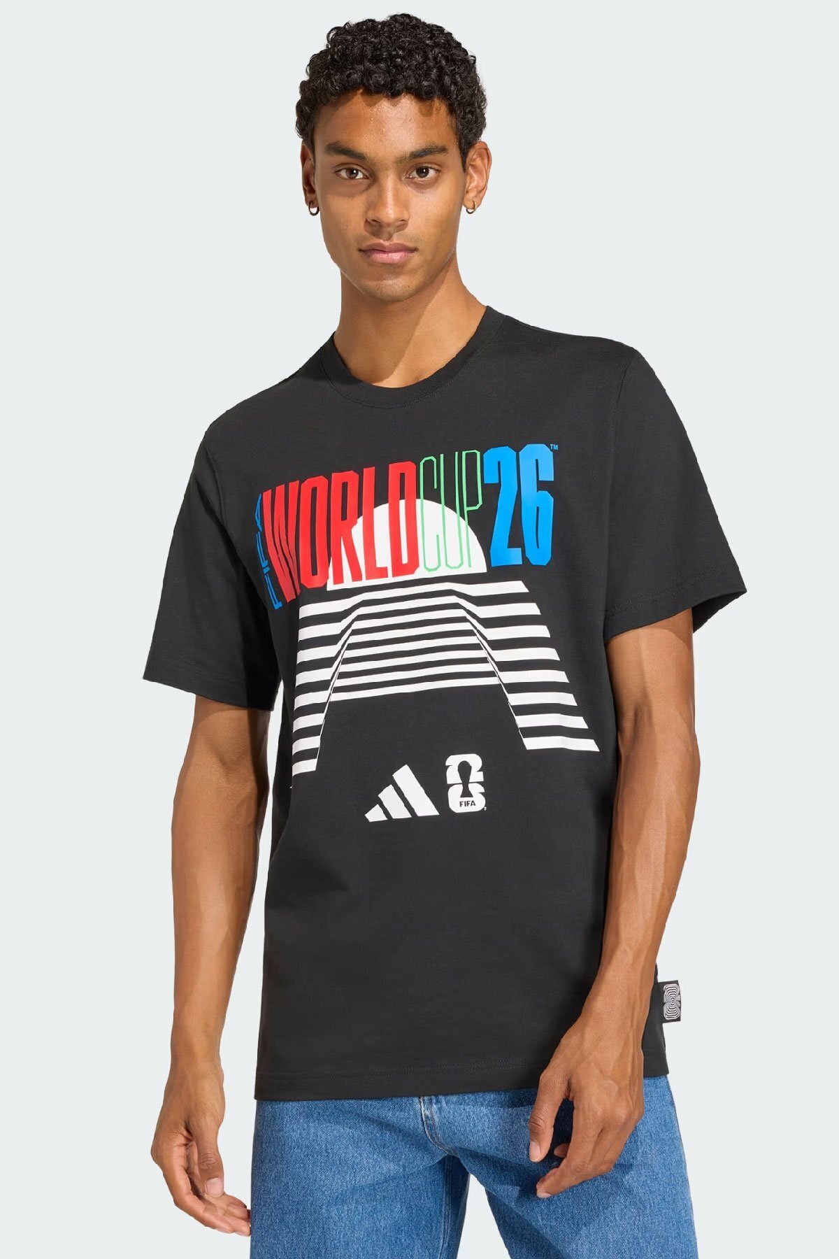 تیشرتمردانهadidasرنگارنگ