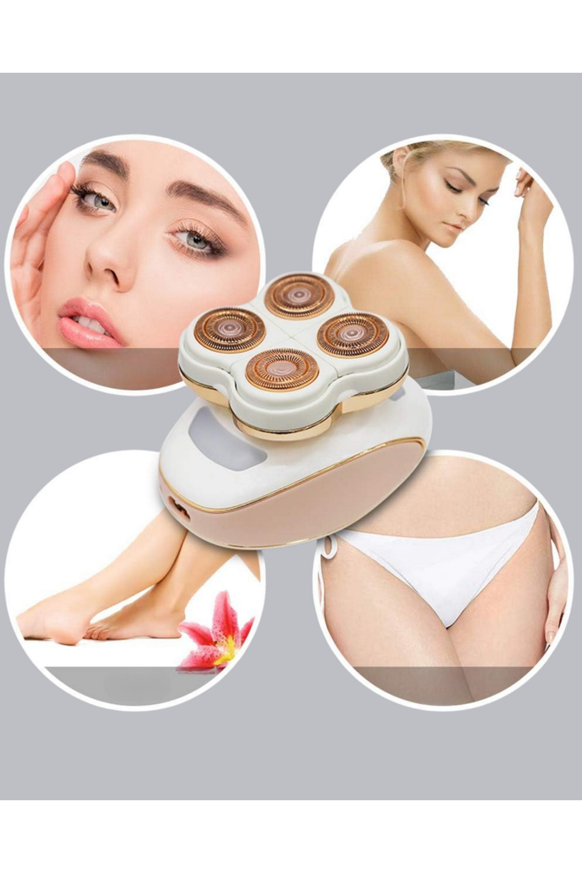  ماشین اصلاح بدن چهار سر CONCEPTA (03558) فقط برای استفاده — CONCEPTA6000125214620870  — تصویر 2 از 5