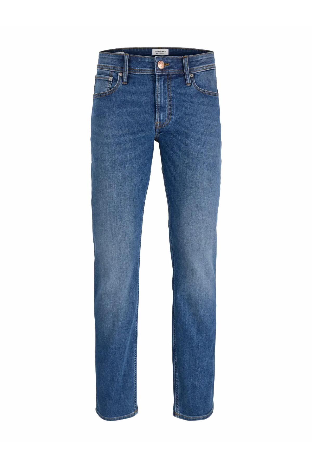 شلوار جین مردانه بافته شده از جنس پنبه جک اند جونز شلوار جین Jack & Jones