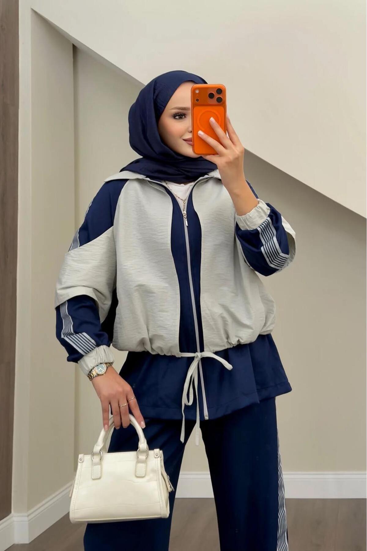 LİVAMODA43 QATREM GARNİLİ MODAL EŞOFMAN TAKIMI görsel 2