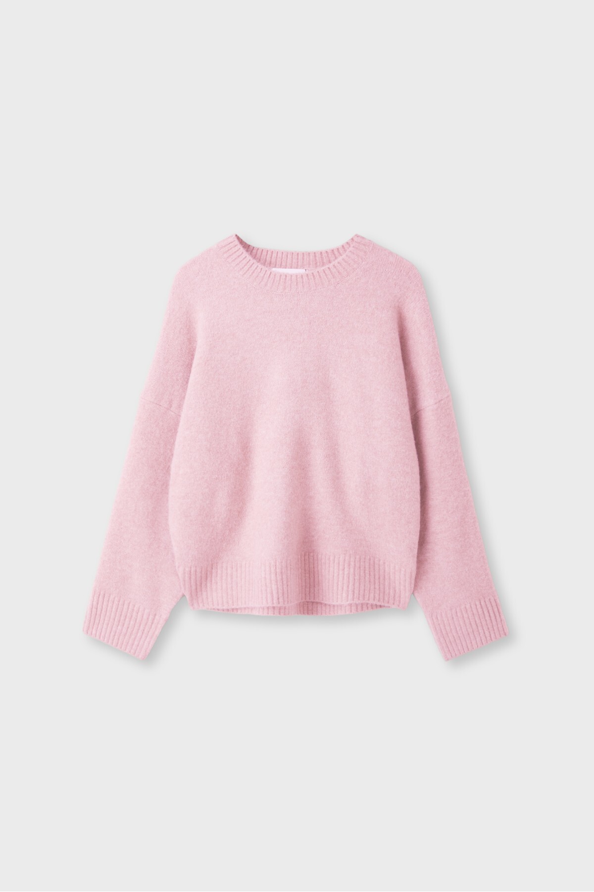 Stradivarius Yumuşak dokulu basic triko kazak görsel 6