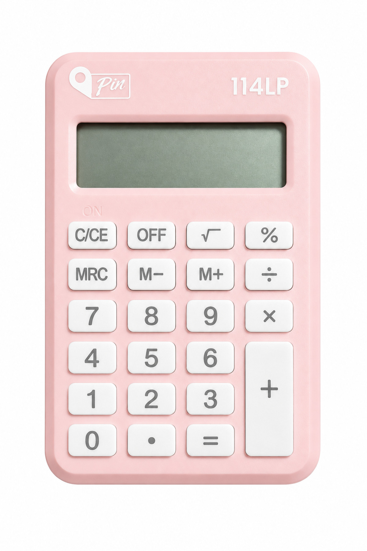 Pin 114LP Cep Tipi Hesap Makinesi Pastel Pembe – 8 Hane