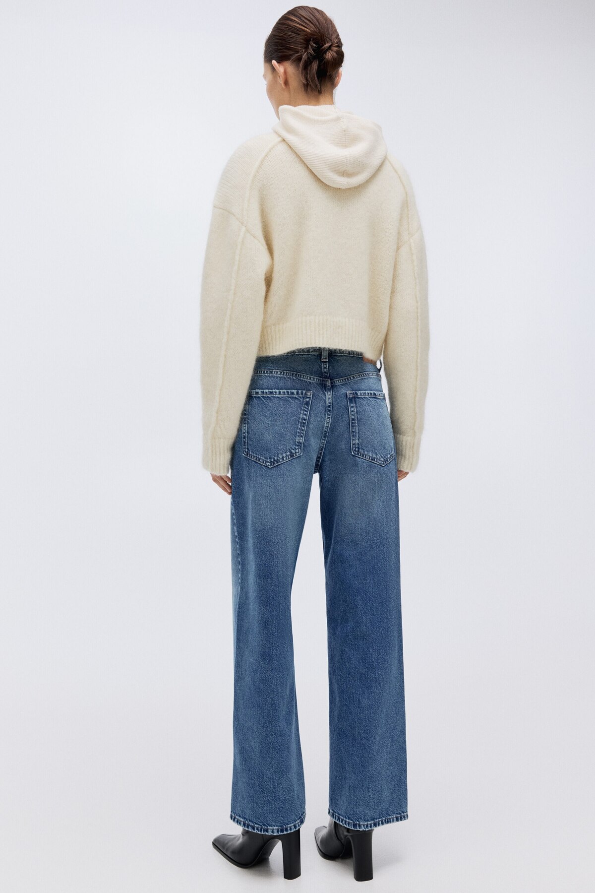 H&M Wide Regular Jeans görsel 5