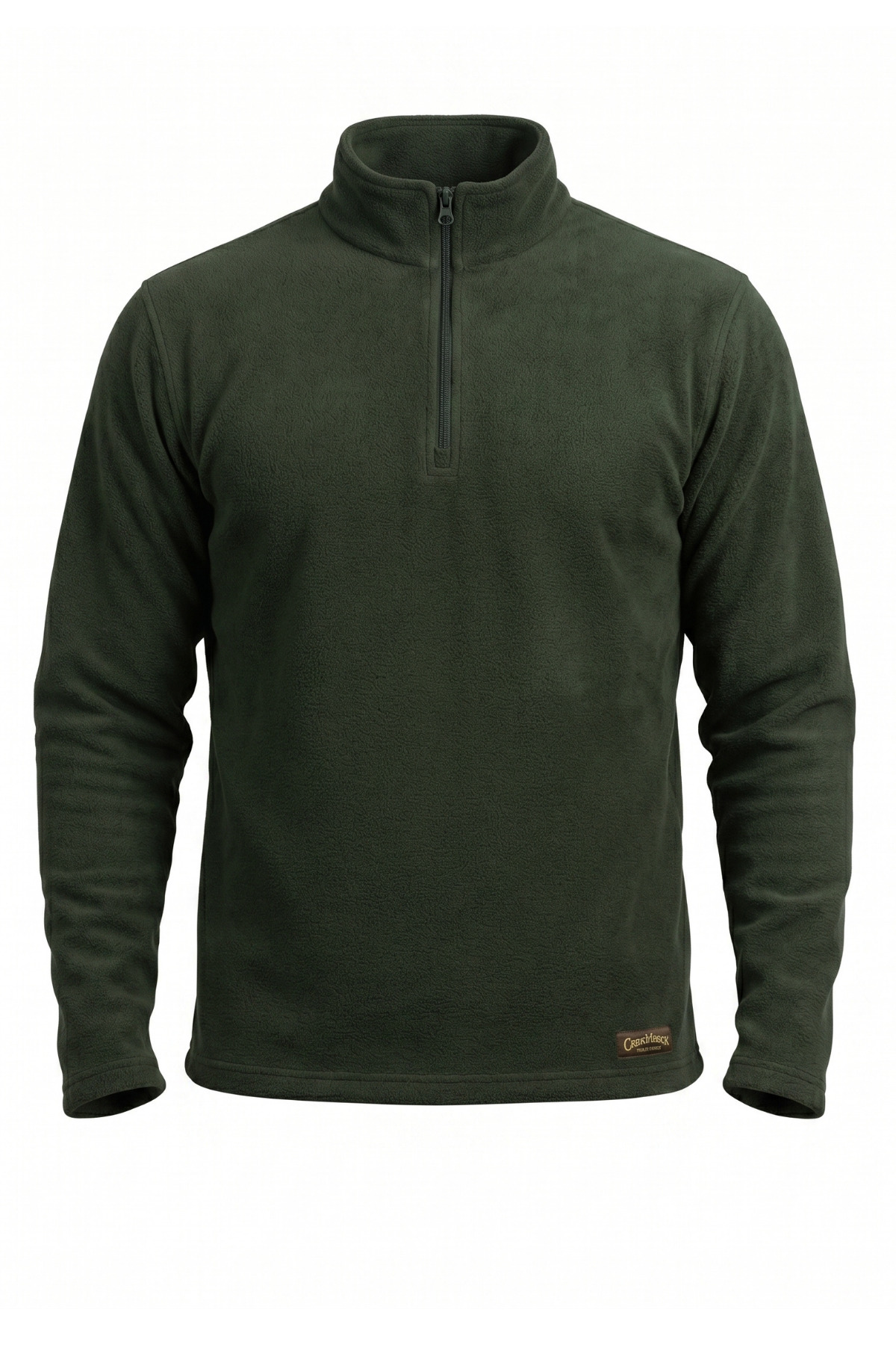 TABAN Yarım Fermuarlı Polar Sweatshırt — خاکی DNS — تصویر 6 از 8
