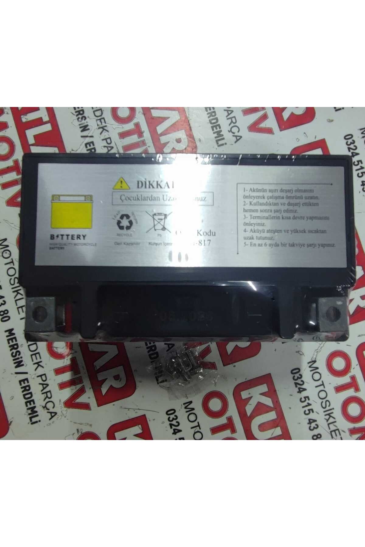 Ortec YTX7A-BS Motosiklet Aküsü (12V7Ah) 2025 Tarihli - Fiyatı