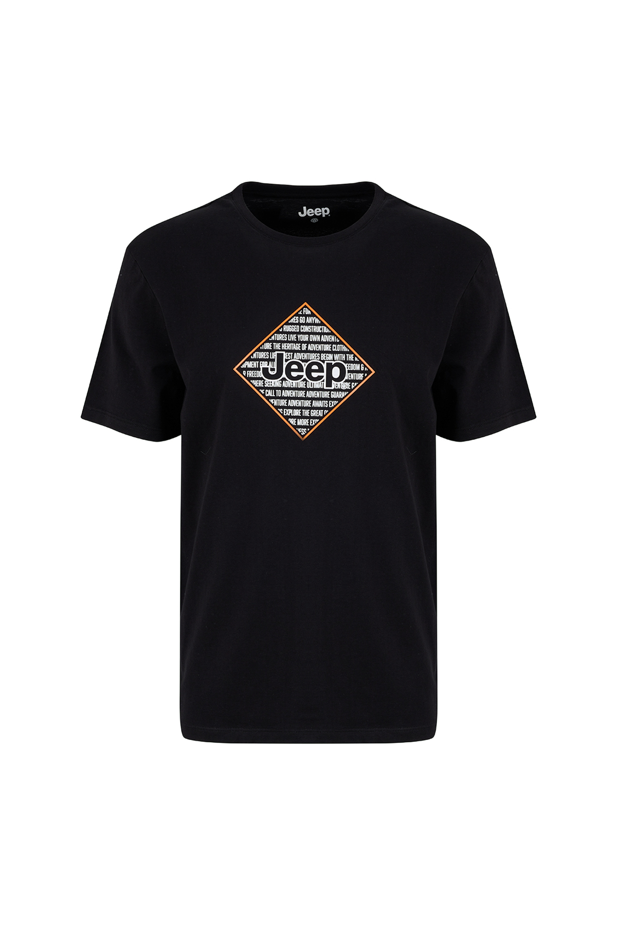 Jeep Siyah Erkek Loose Fit Baskılı T-Shirt J6SM-TST7315 - Fiyatı