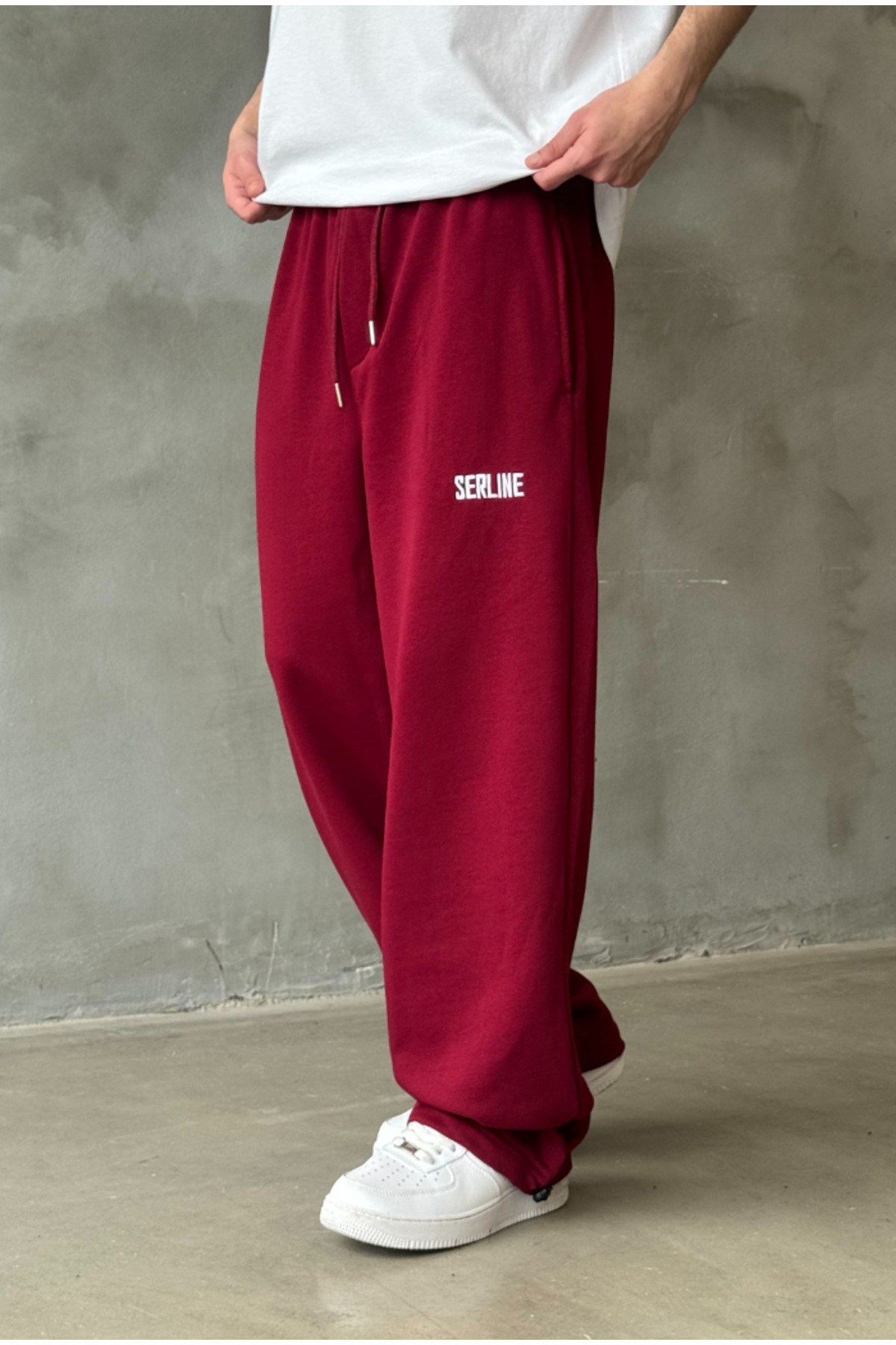 serline Yazlık-Serline Premium Ayarlanabilir Paça Baggy Eşofman görsel 2
