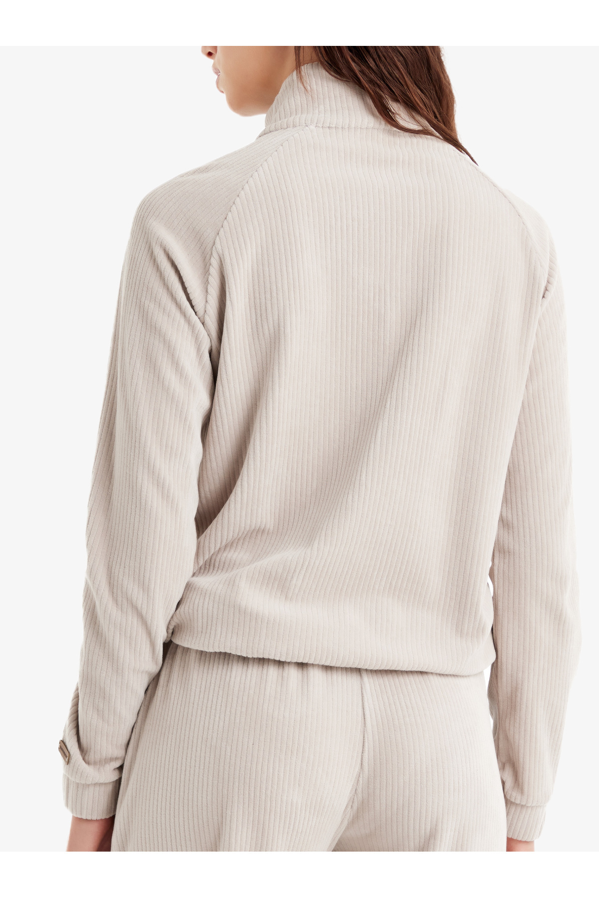 Blackspade Kadın Sweatshirt 60508 - Krem görsel 3