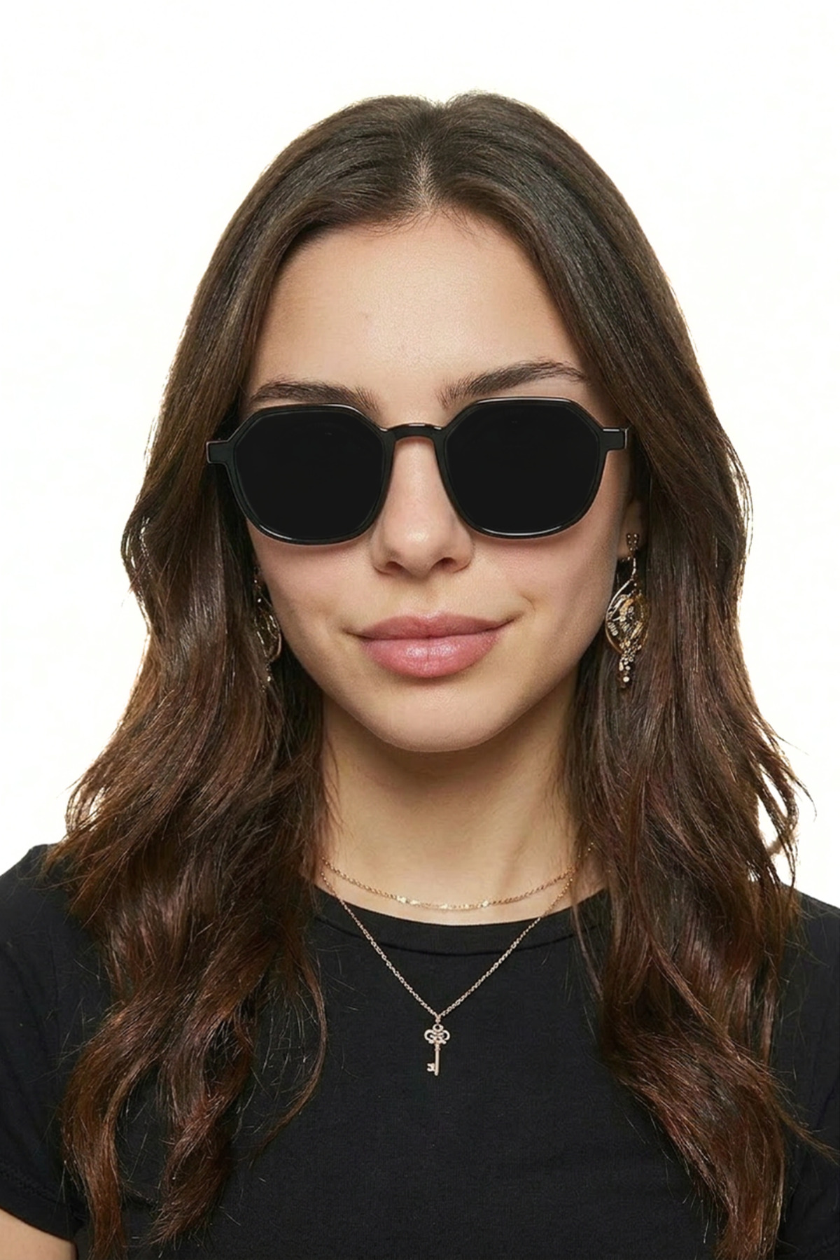 CLAES Marbella Black Polarize Unisex Güneş Gözlüğü görsel 4