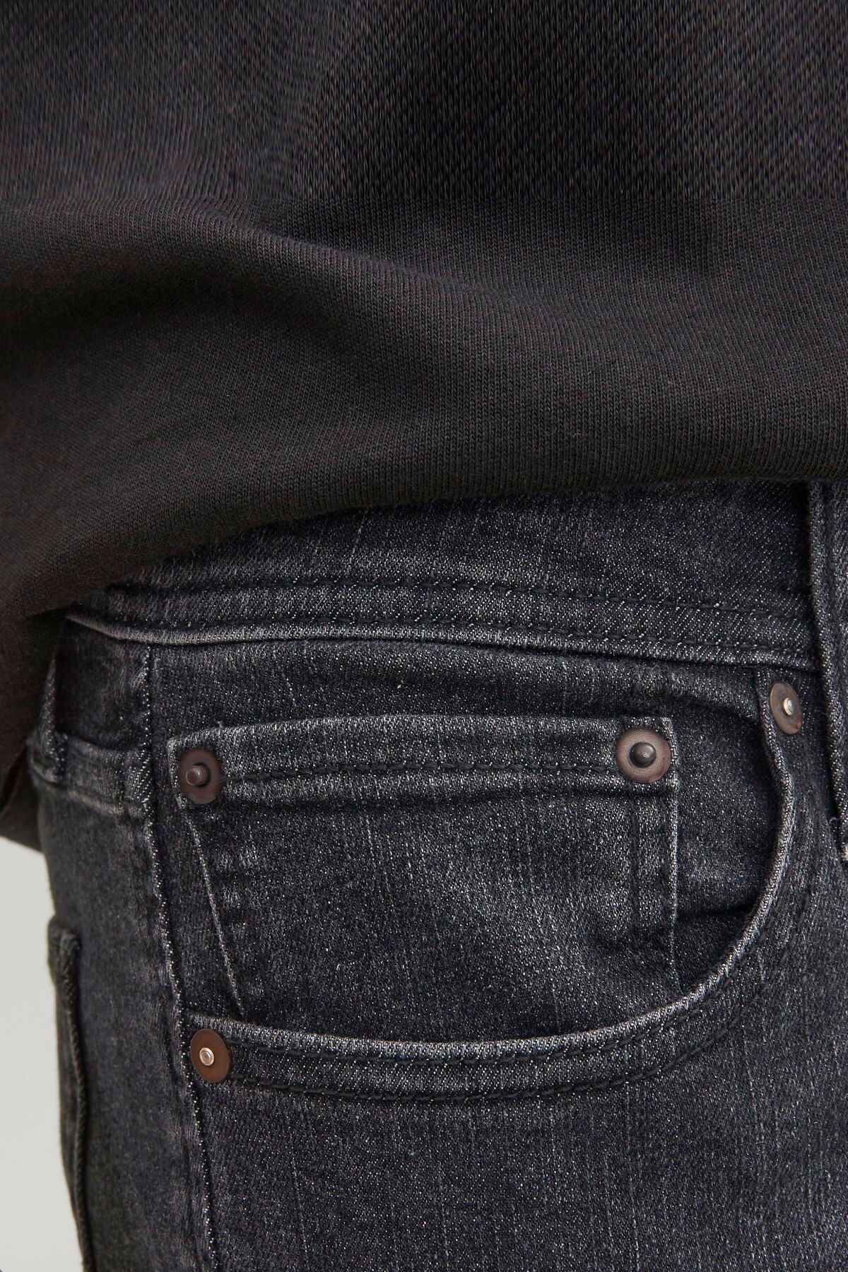 Jack & Jones 12243595 Jjıglenn Jjorıgınal Sq 270 Noos Ss Erkek Jean Pantolon görsel 4