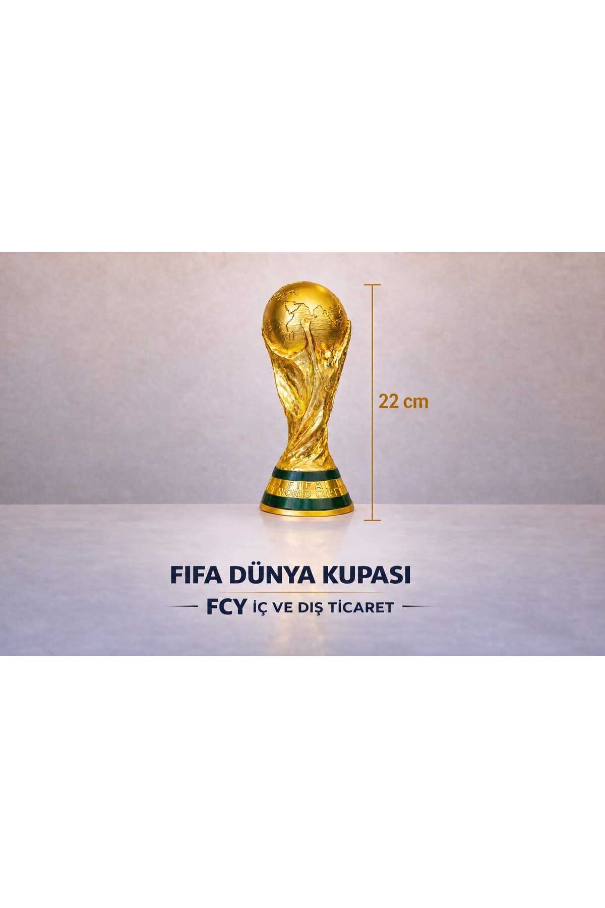 激レア‼️FIFA  WORLD CUP FUJIFILM CEREN YÜCEL Dünya Kupası Fıfa World Cup Altın 22 CM - PLASTİK 3D