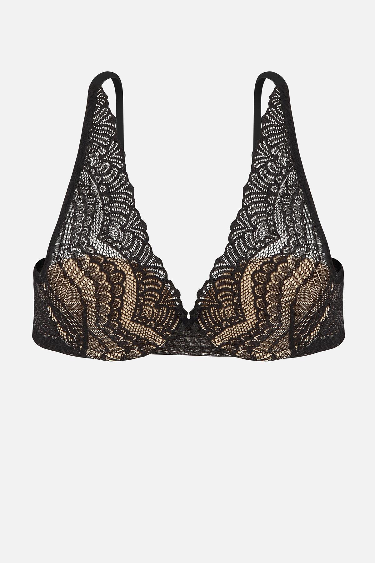 Lace Bra - Unfilled - 2277 - Black Container Color Stone