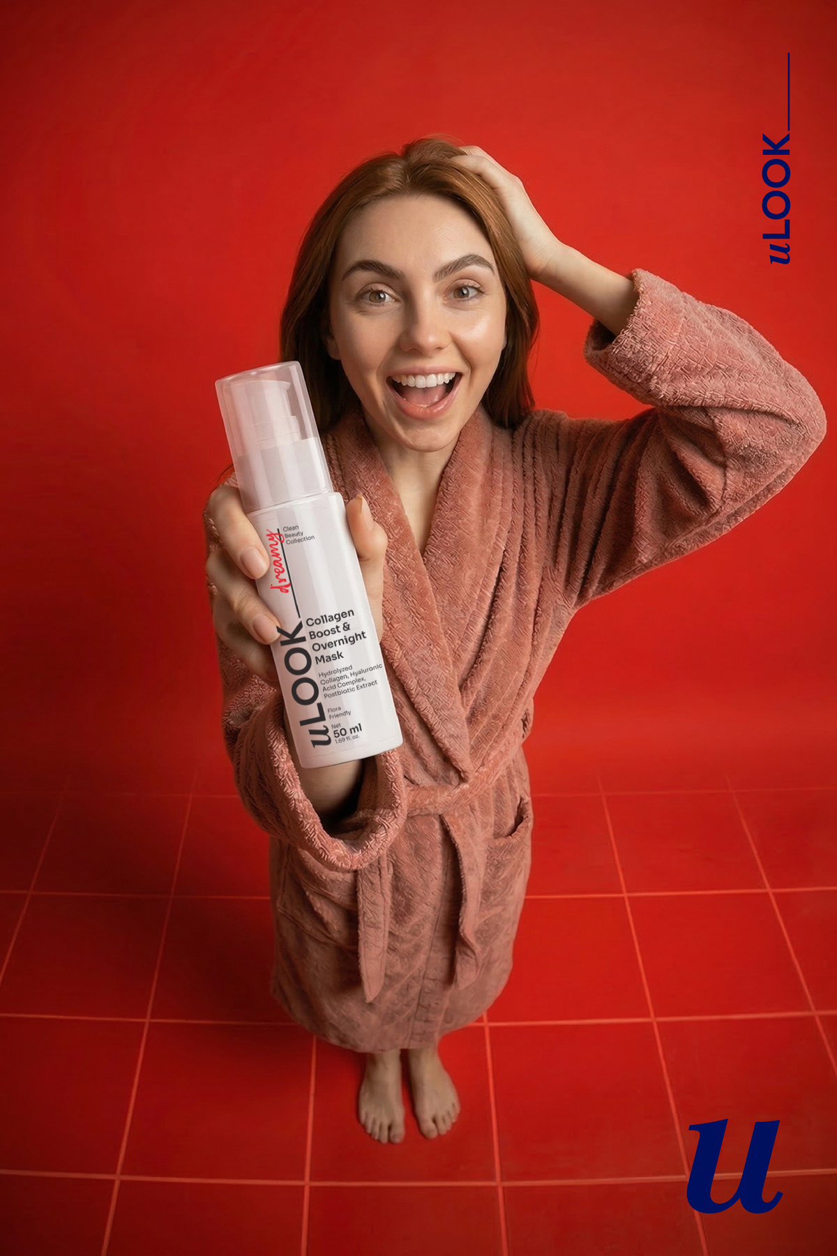 Yoğun Nem ve Kolajen Gece Maskesi | Yaşlanma Karşıtı, Cilt Yenileyici, Dolgun ve Pürüzsüz Görünüm | 50 ml — Collagen Boost — تصویر 7 از 8