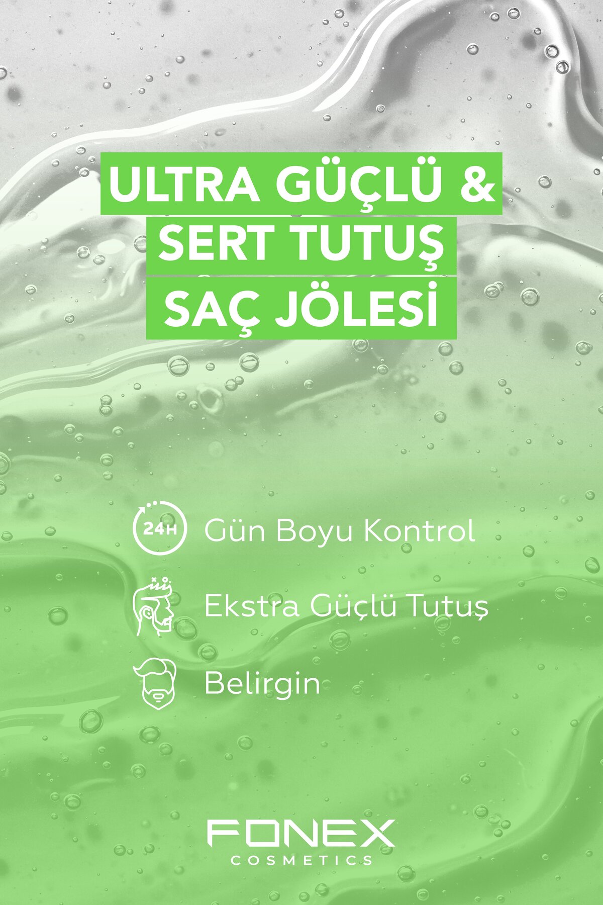 Saç Jölesi Ultra Güçlü - Sert Tutuş 300 ML — رنگارنگ E8E6MYSJB2 — تصویر 2 از 4