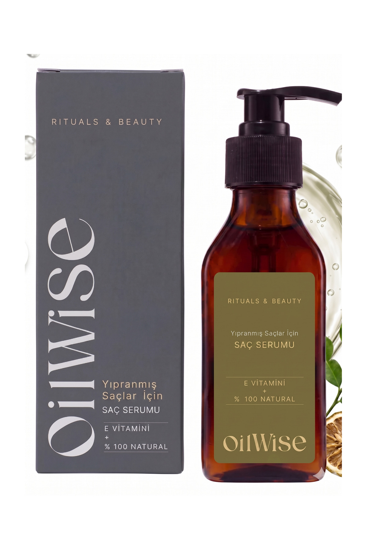 Yıpranmış Saçlara Özel Güçlendirici ve Besleyici Saç Bakım Serumu 100 ml — OLW8683027401115 — تصویر 2 از 7
