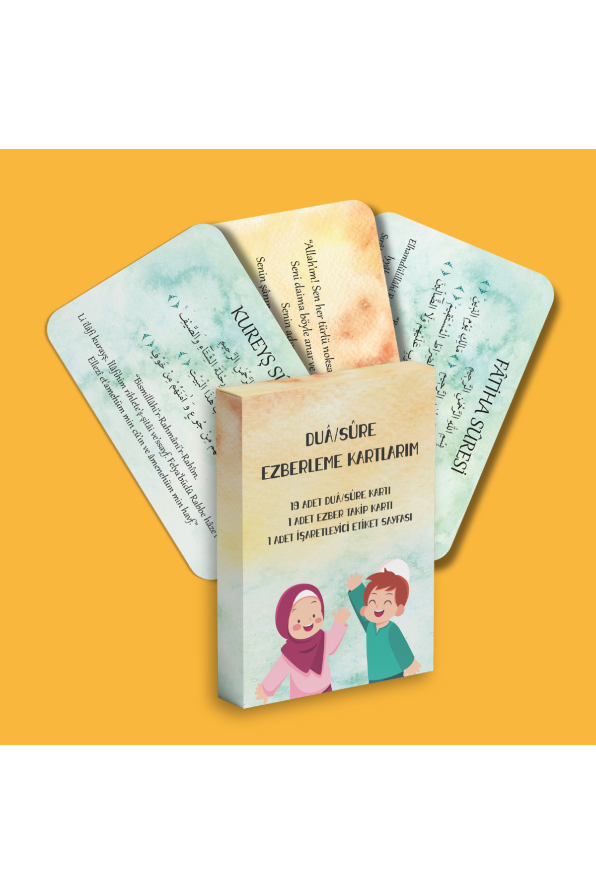 lamel shop Duâ/Sûre Ezberleme Kartlarım / Eğitici kartlar