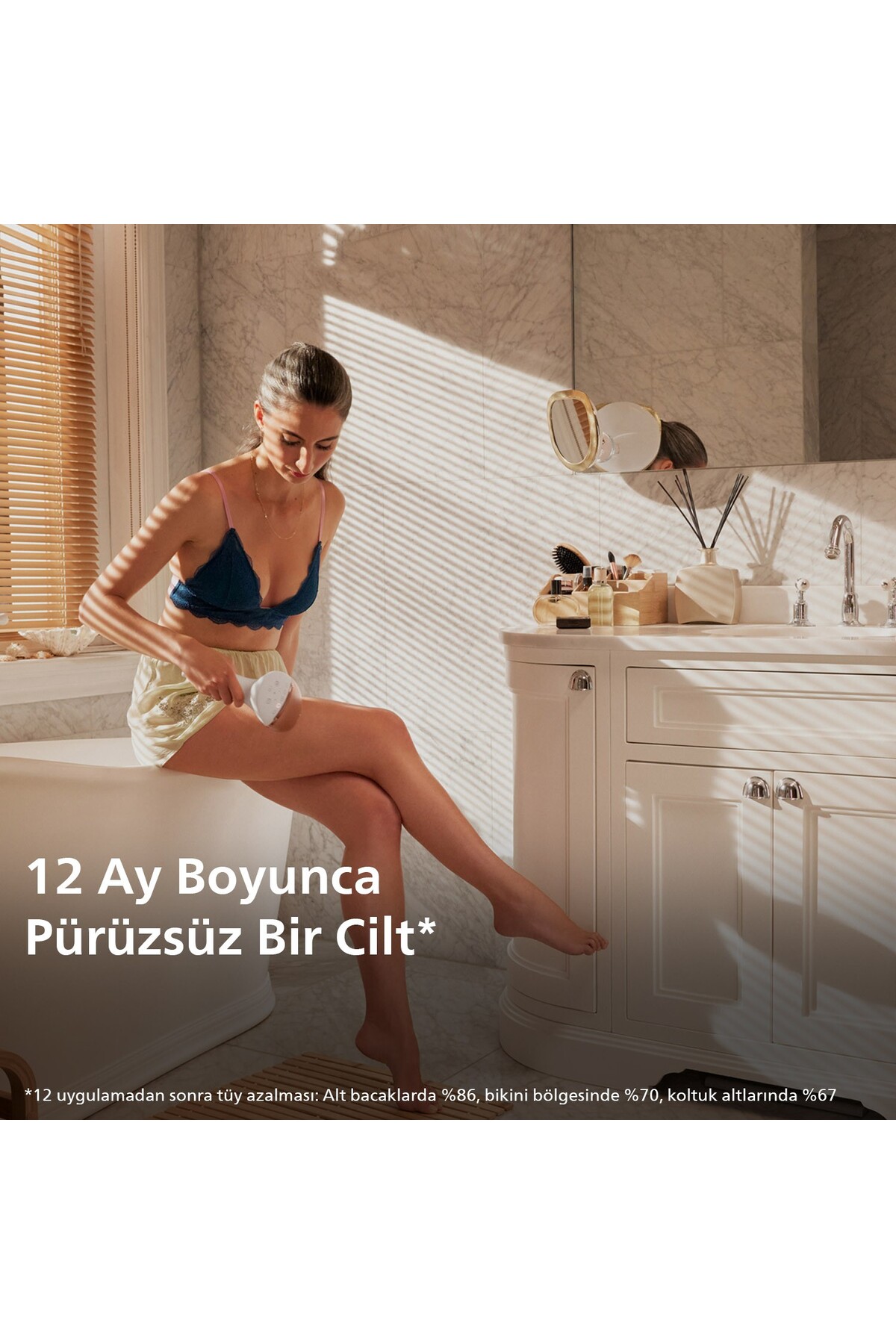 Premium Yüz & Vücut Epilasyon Cihazı - Cilt Tonu Sensörlü, Kablosuz Kullanım Kolaylığı — صورتی 209202928287 — تصویر 7 از 7