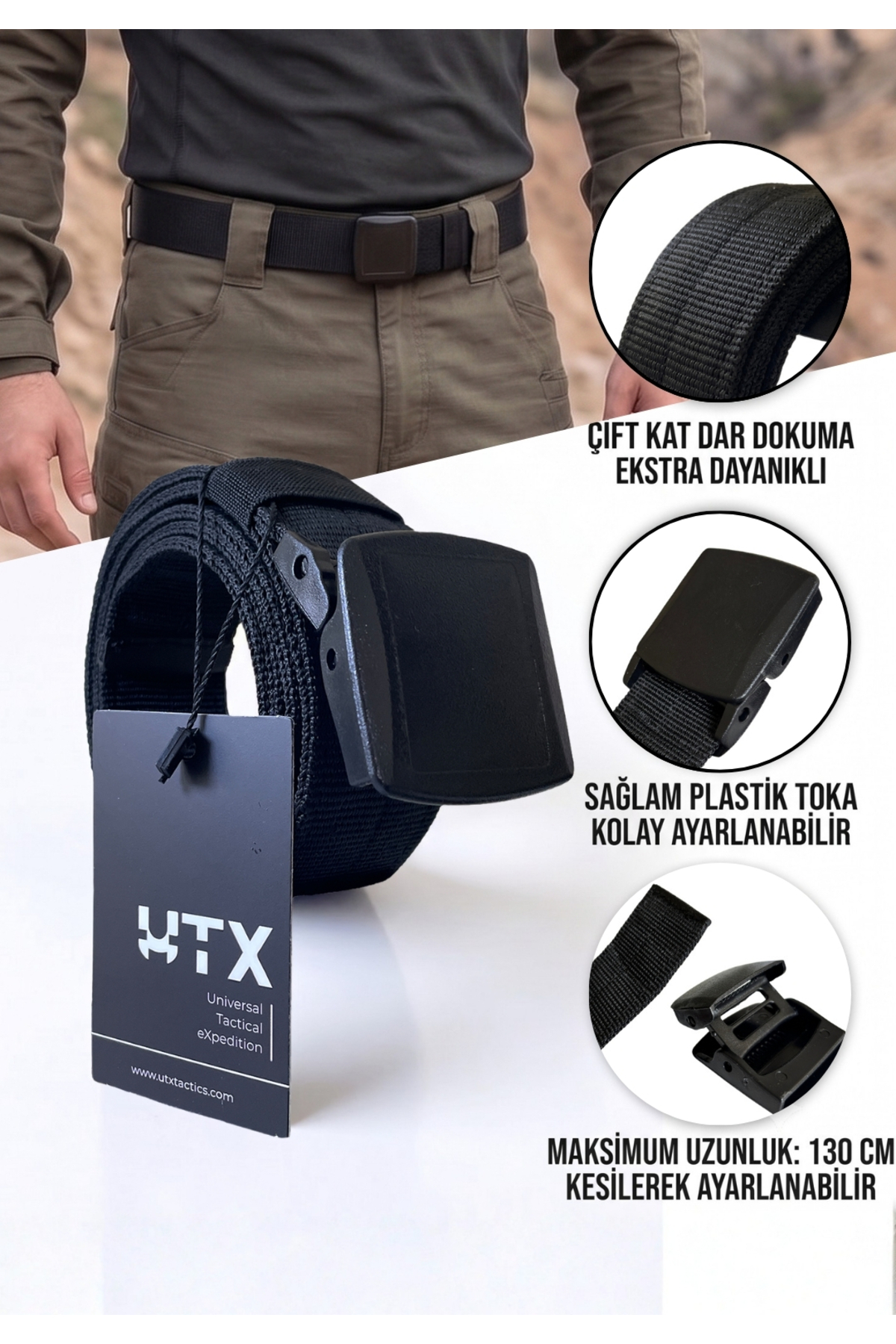 UTX TAKTİK PALASKA-KEMER (Unısex)