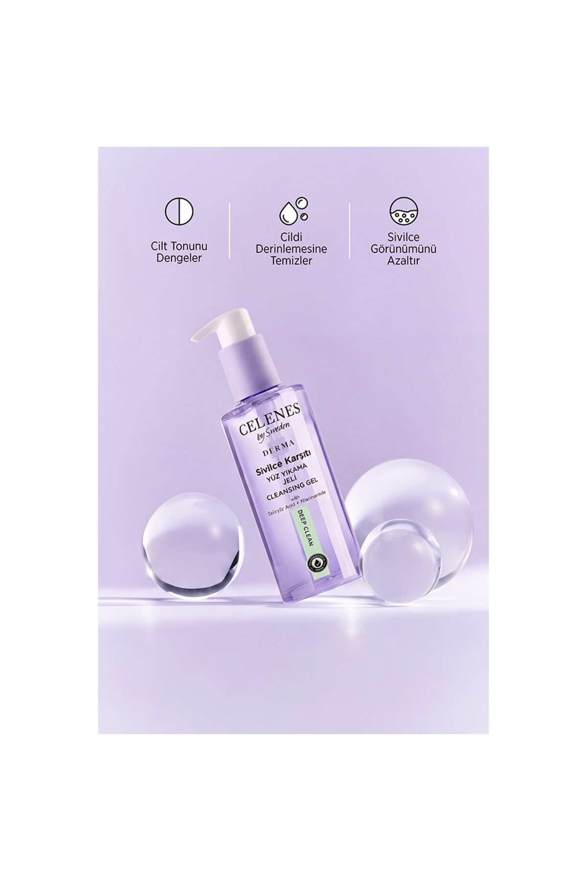 Karşıtı Derma Yüz Yıkama Jeli, 250 ml — 5140201 — تصویر 4 از 4