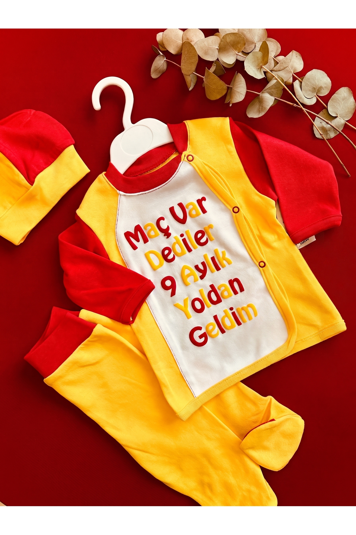 Fan Newborn Baby Set 4-Piece Set Newborn Hospital Pack