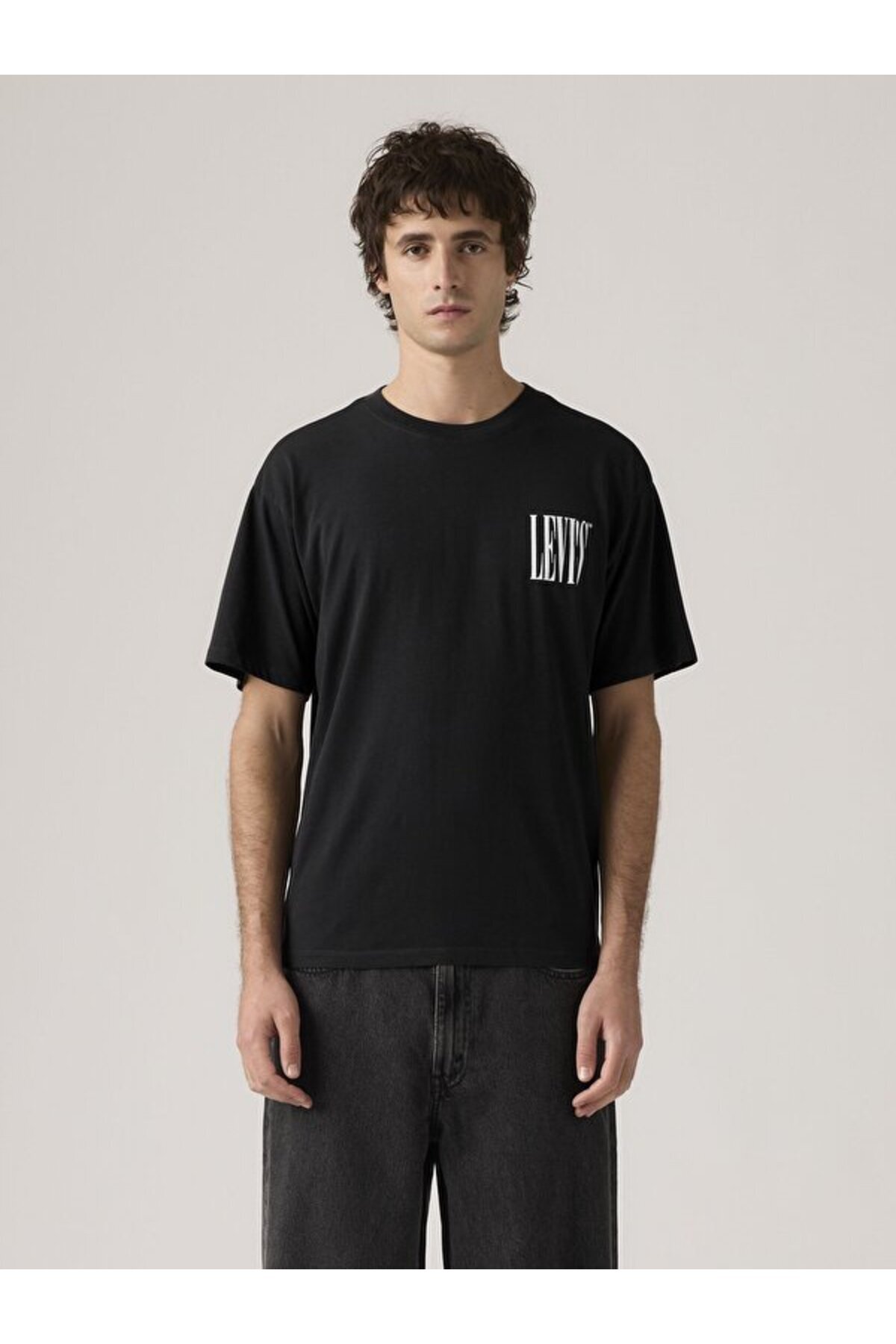 تی‌شرت مردانه طرح قدیمی مشکی - A9440-0018 لیوایز تی شرت Levi's
