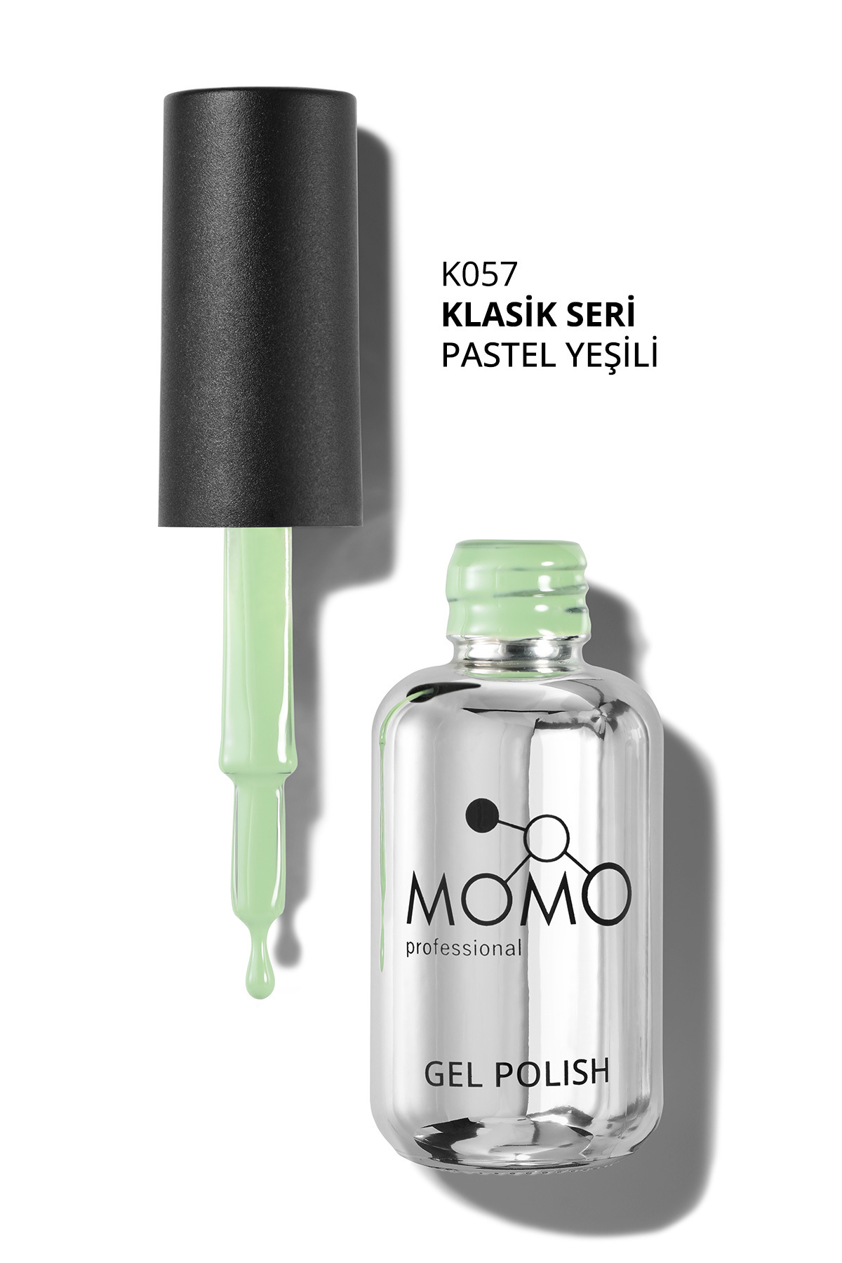 Kalıcı Oje K057, Pastel Yeşili, 10 ml — سبز 8860101A01S09K057 — تصویر 3 از 8