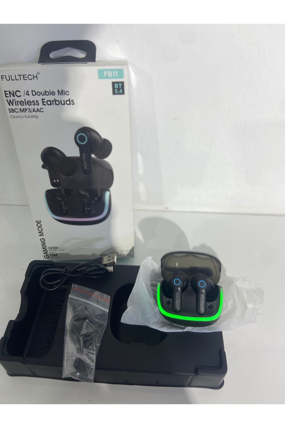 Fulltech ENC WİRELESS EARBUDS BT5.3 Kulaklık