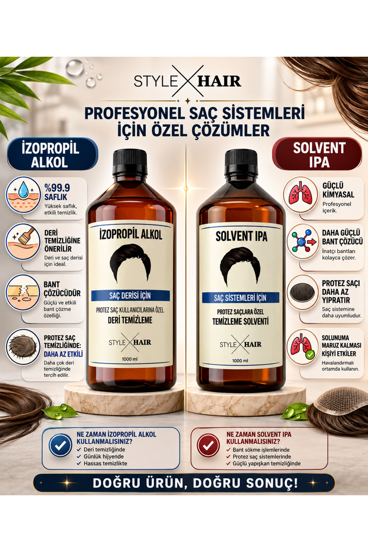 Style Hair İzopropil Alkol 500 ml — STYLEHAIRIZO500 — تصویر 6 از 6